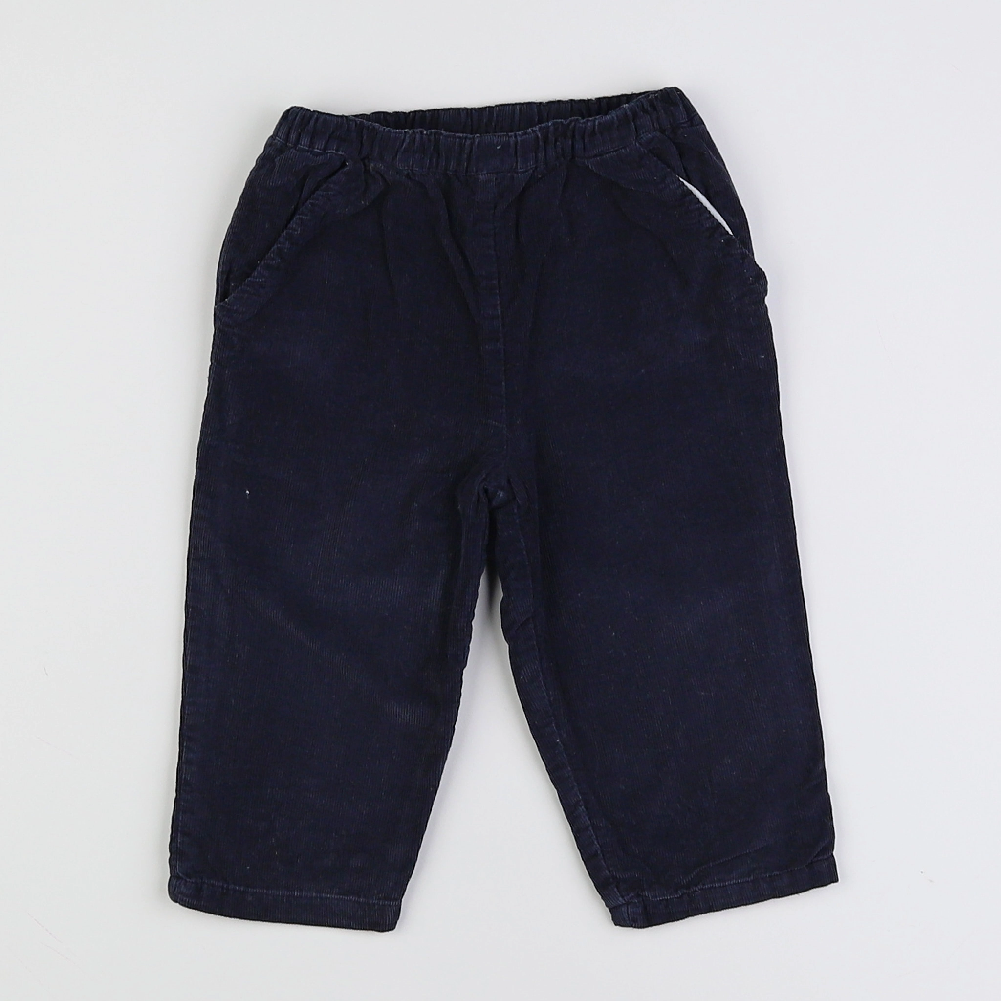 Boutchou - pantalon bleu - 9 mois