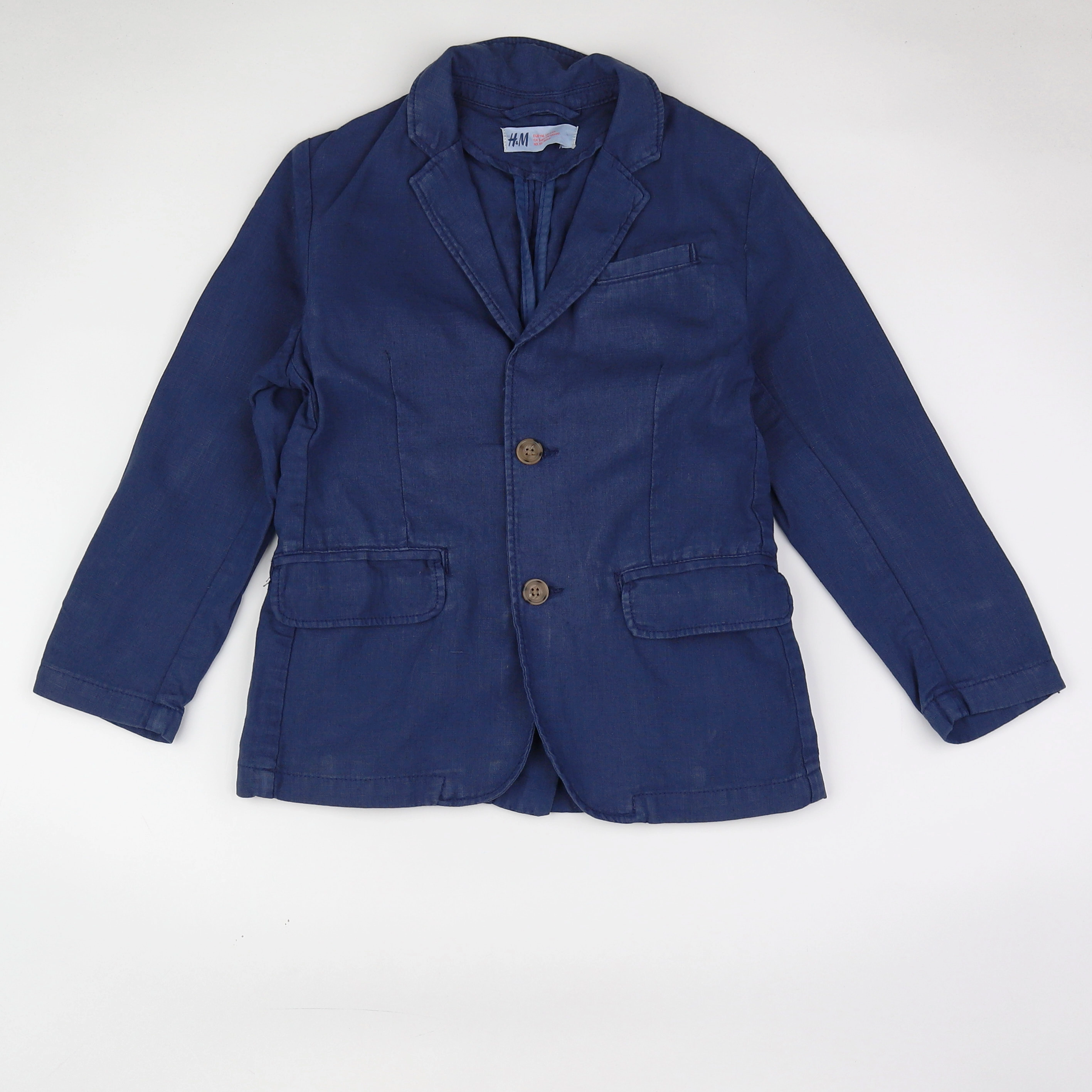 H&M - veste bleu - 5/6 ans