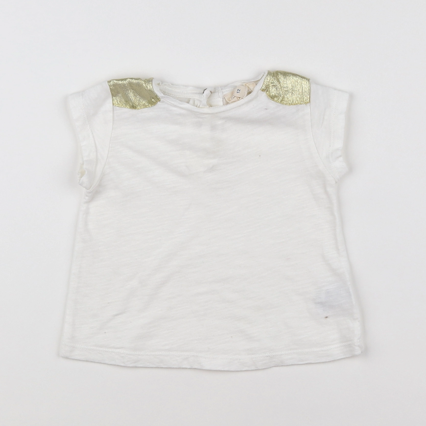 Louis Louise - tee-shirt blanc - 12 mois