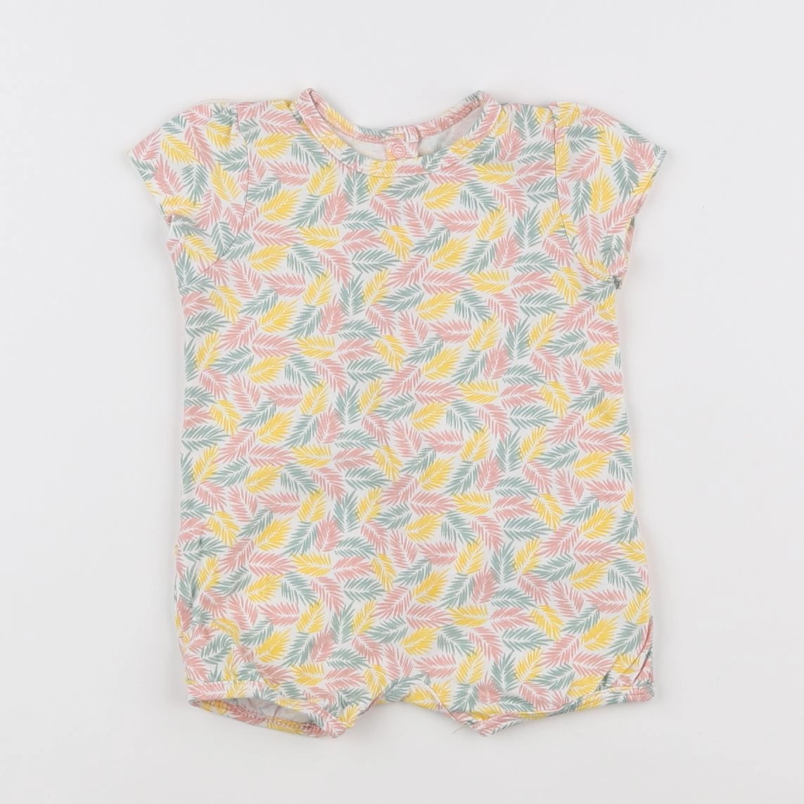 Vertbaudet - combinaison multicolore - 3 mois