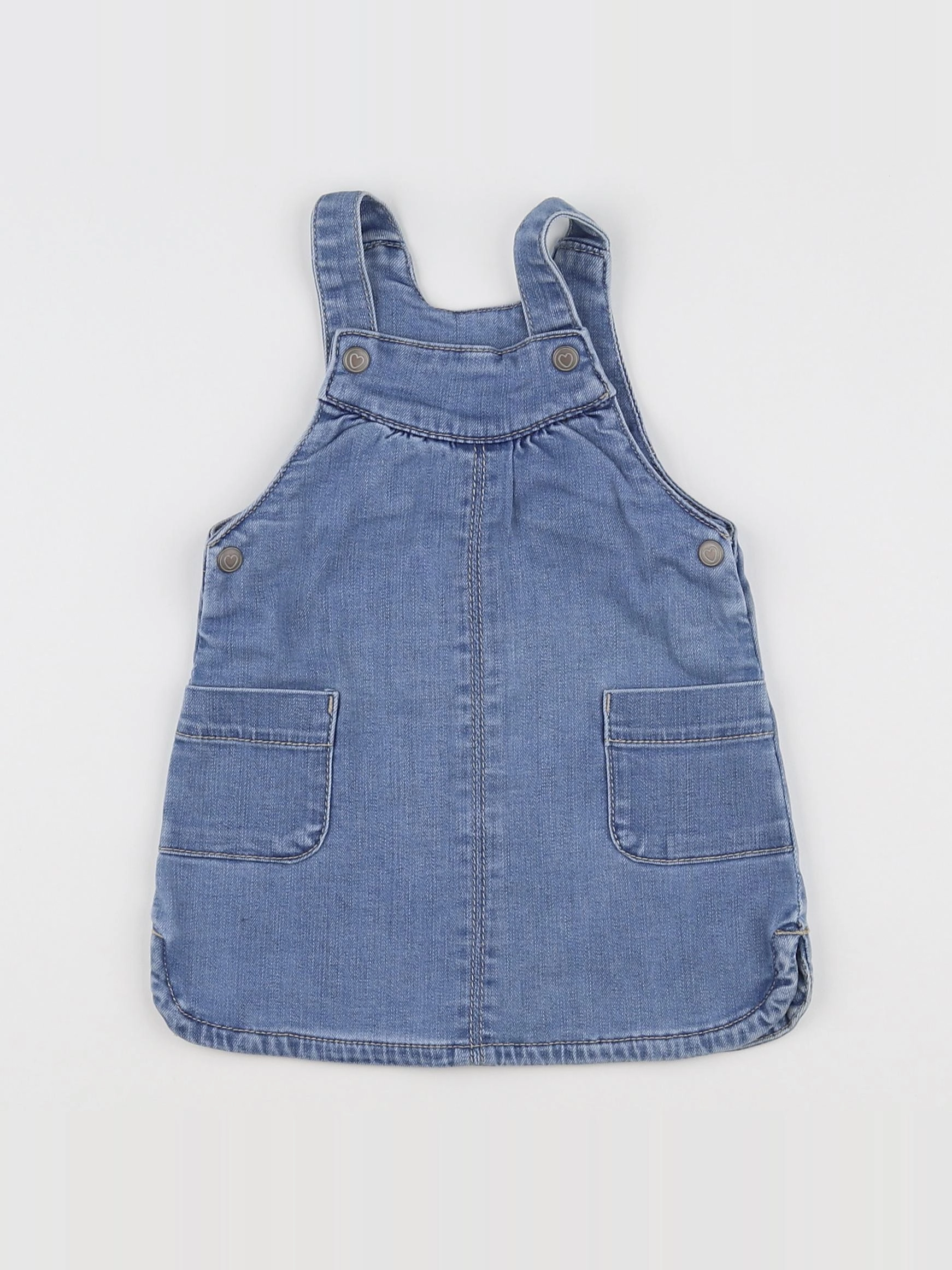 Tape à l'oeil - robe bleu - 12 mois