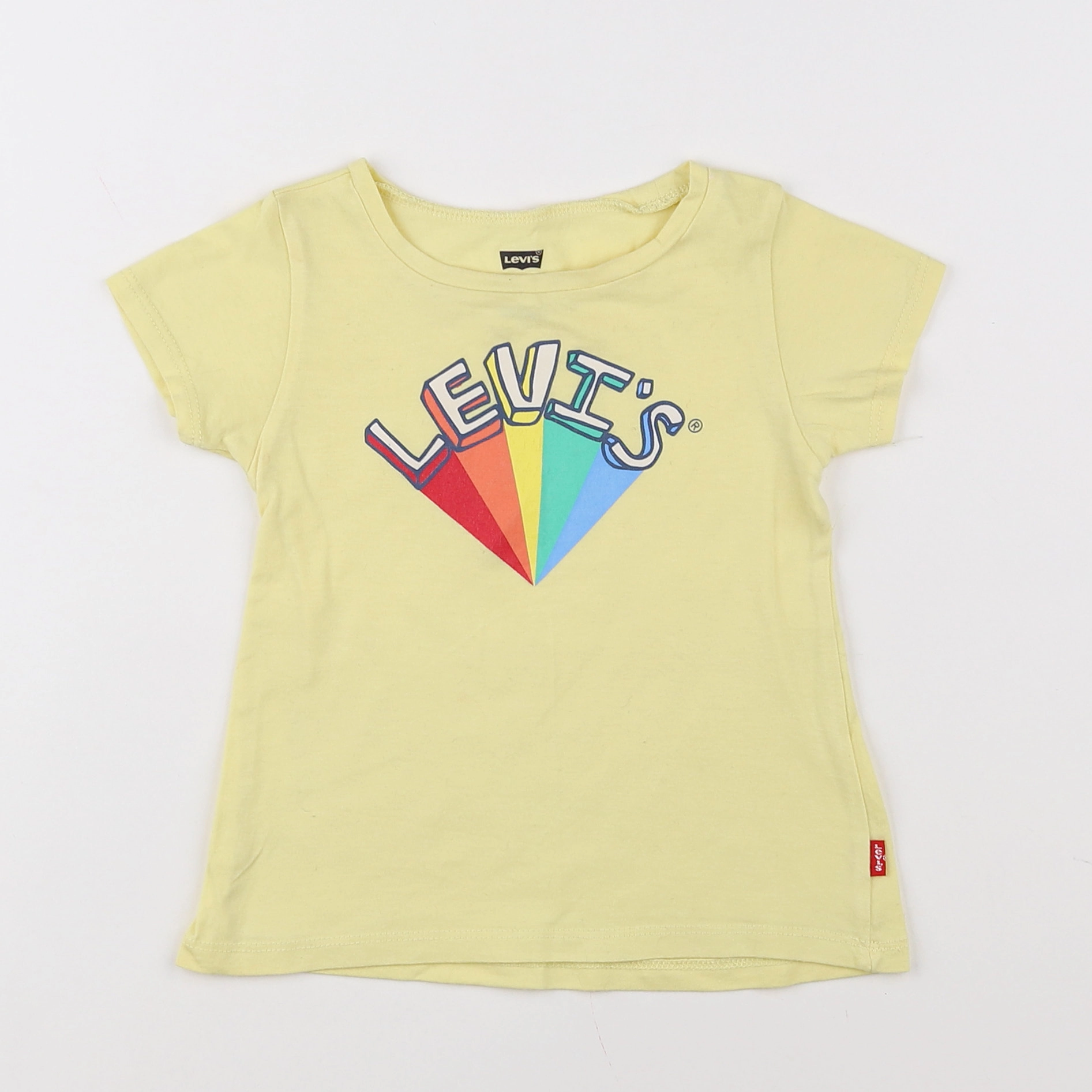 Levi's - tee-shirt jaune - 18 mois