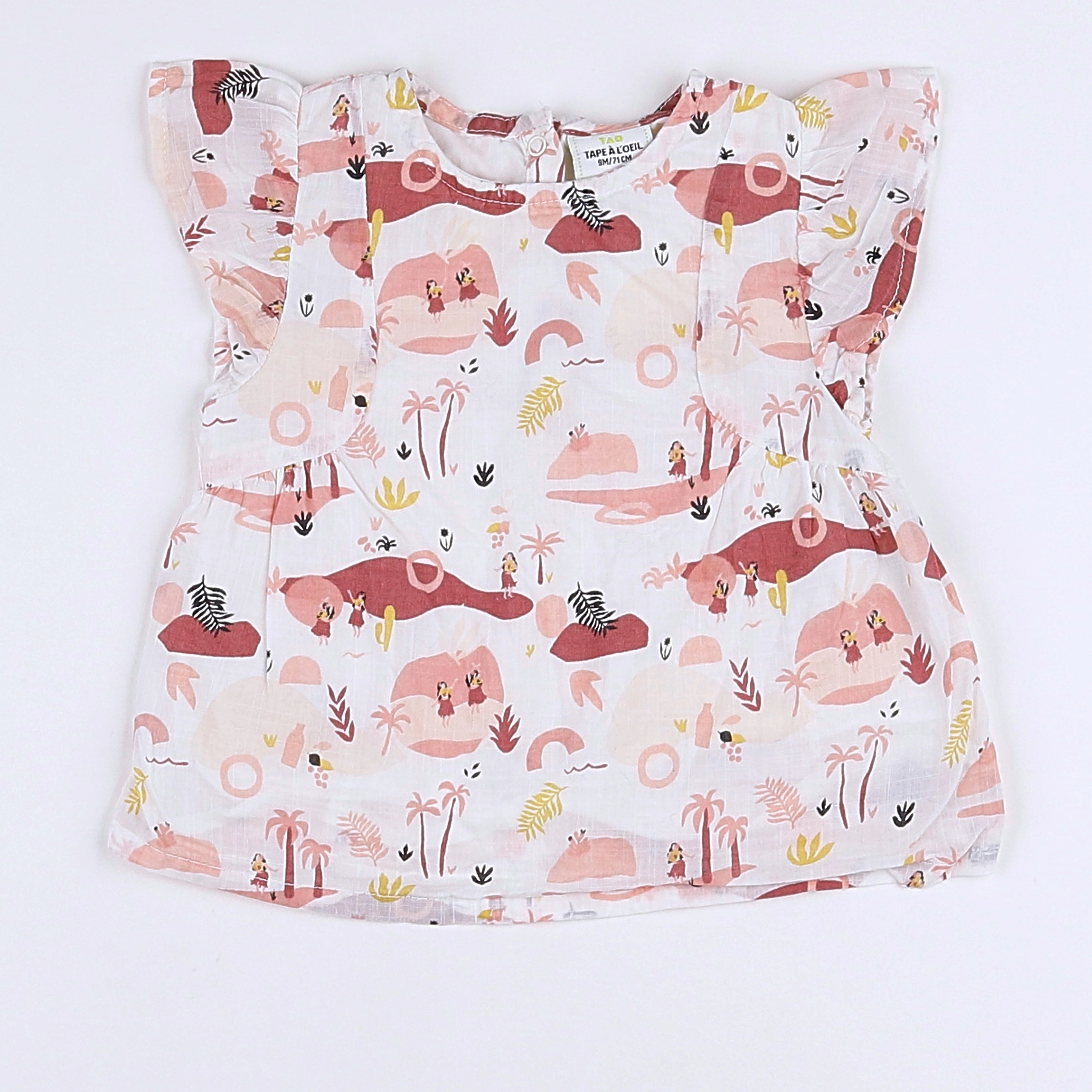 Tape à l'oeil - blouse multicolore - 9 mois