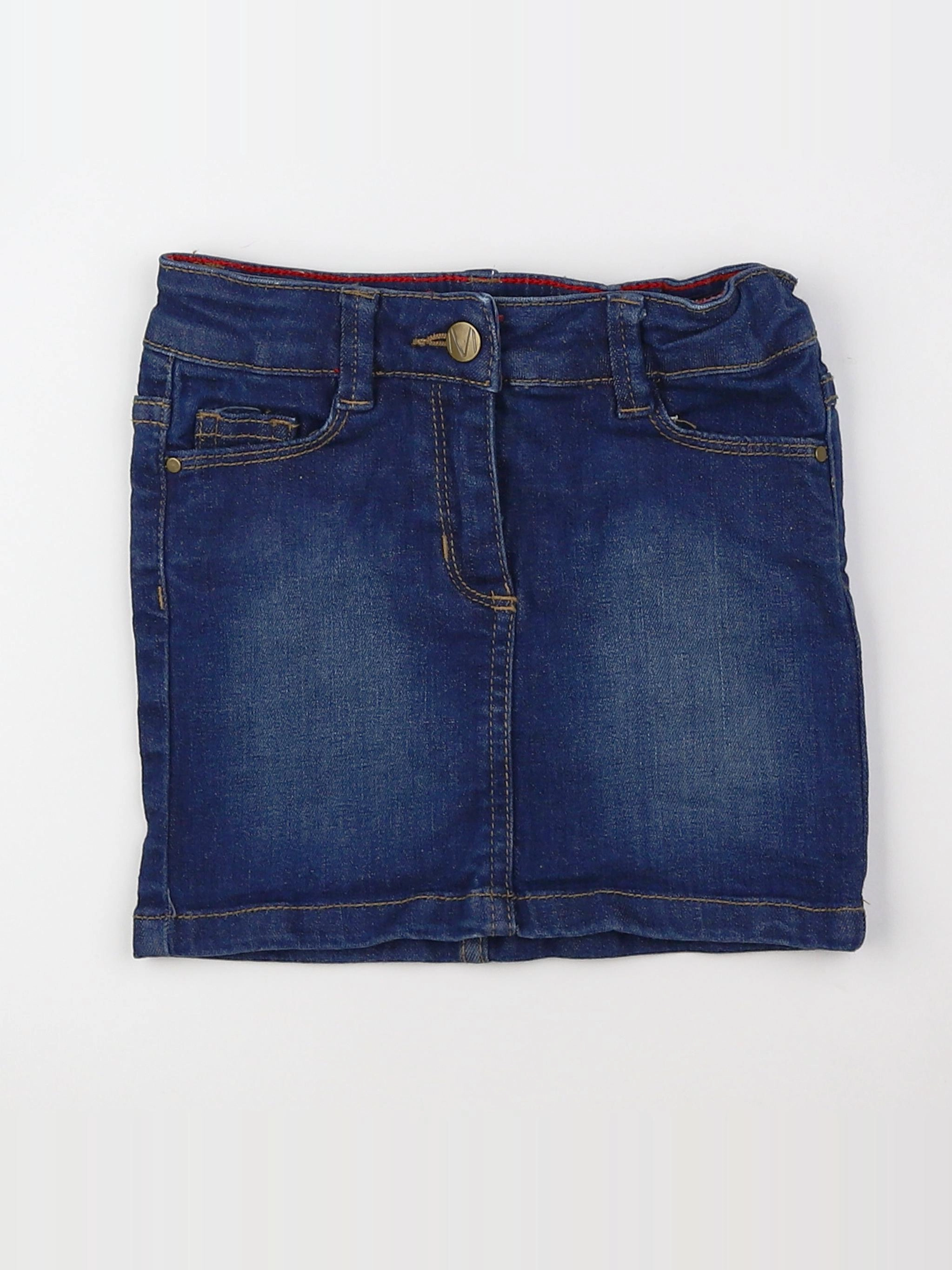 Monoprix - jupe bleu - 3 ans