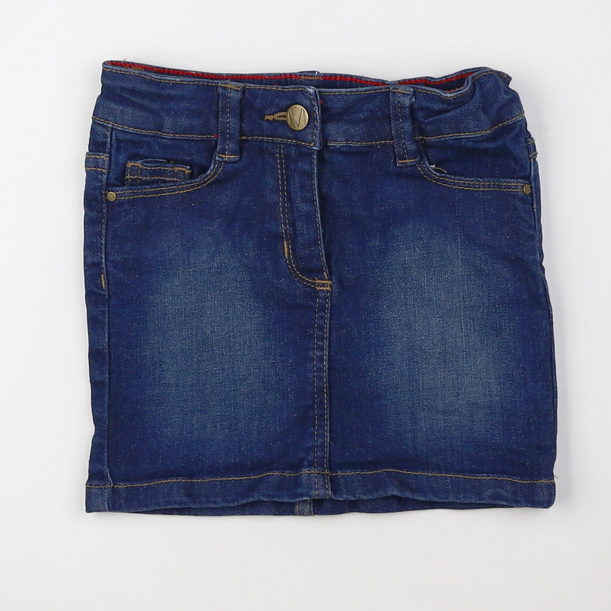 Monoprix - jupe bleu - 3 ans
