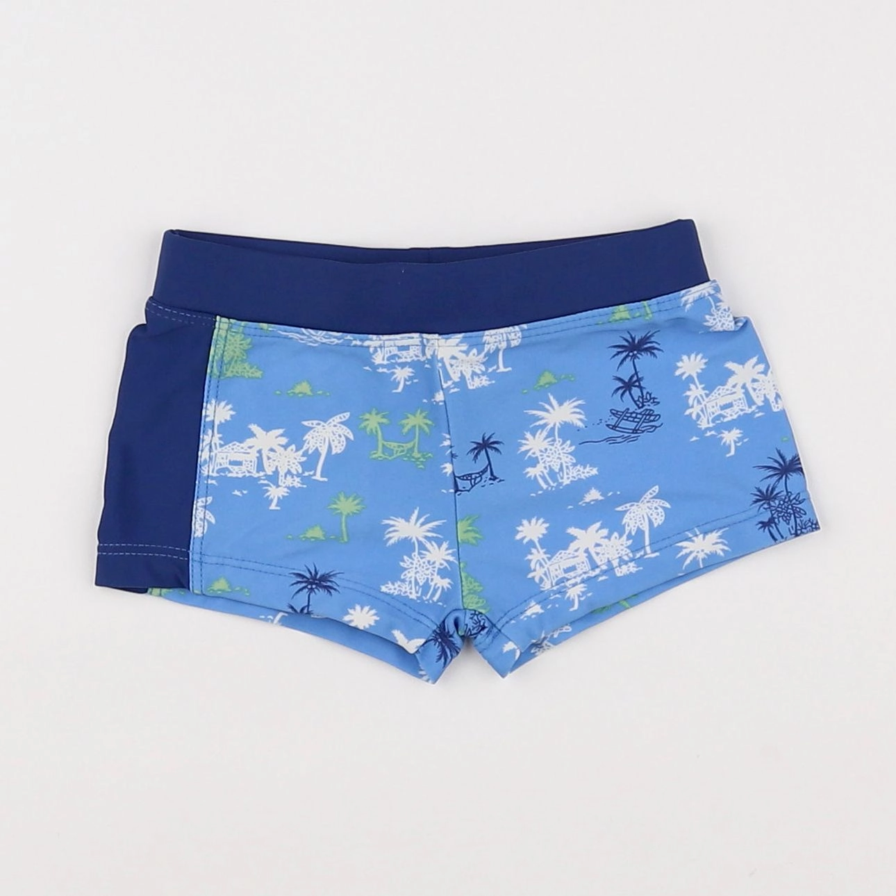 Vertbaudet - maillot de bain bleu - 2 ans