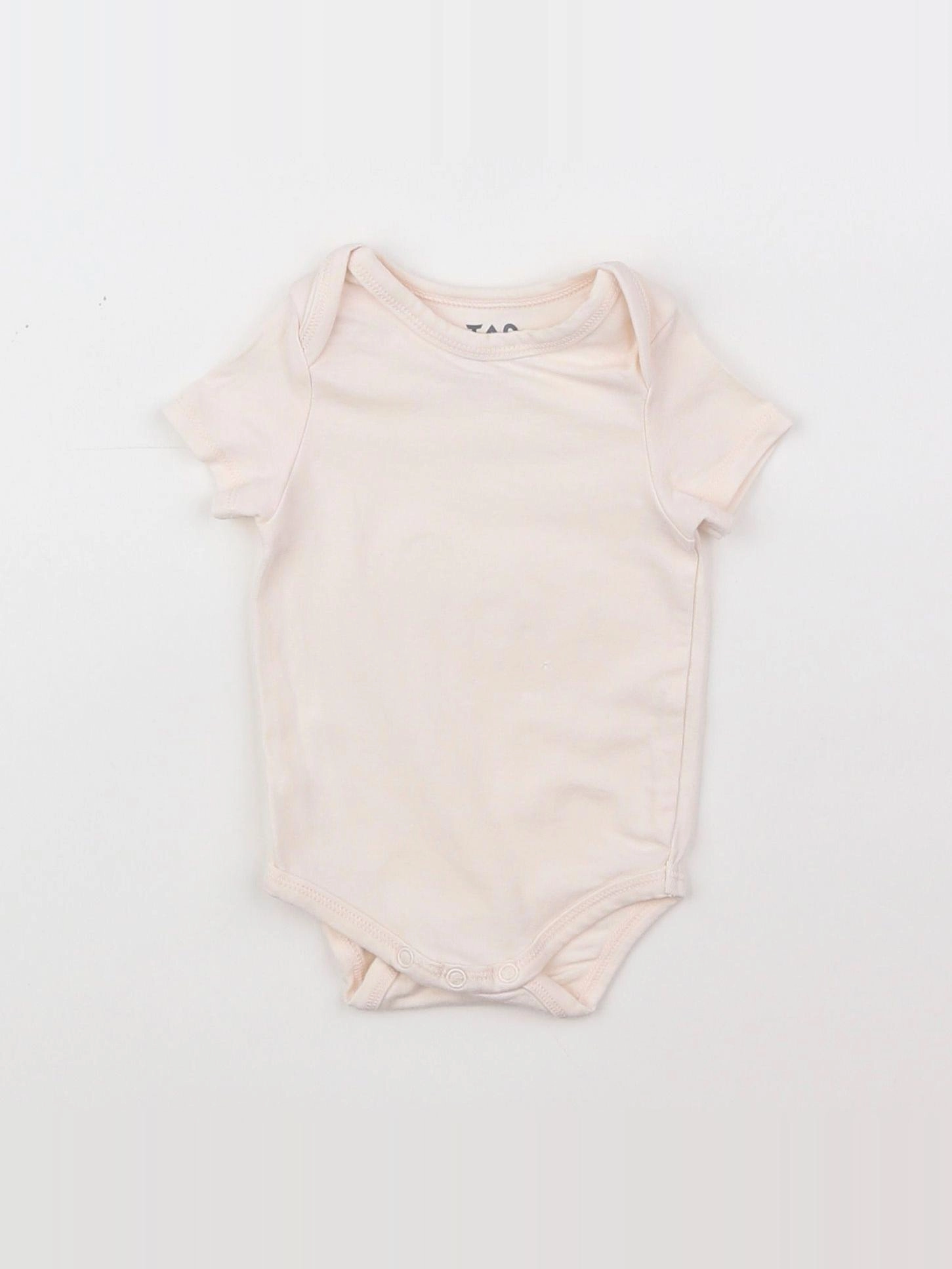 Tape à l'oeil - body rose - 1 mois