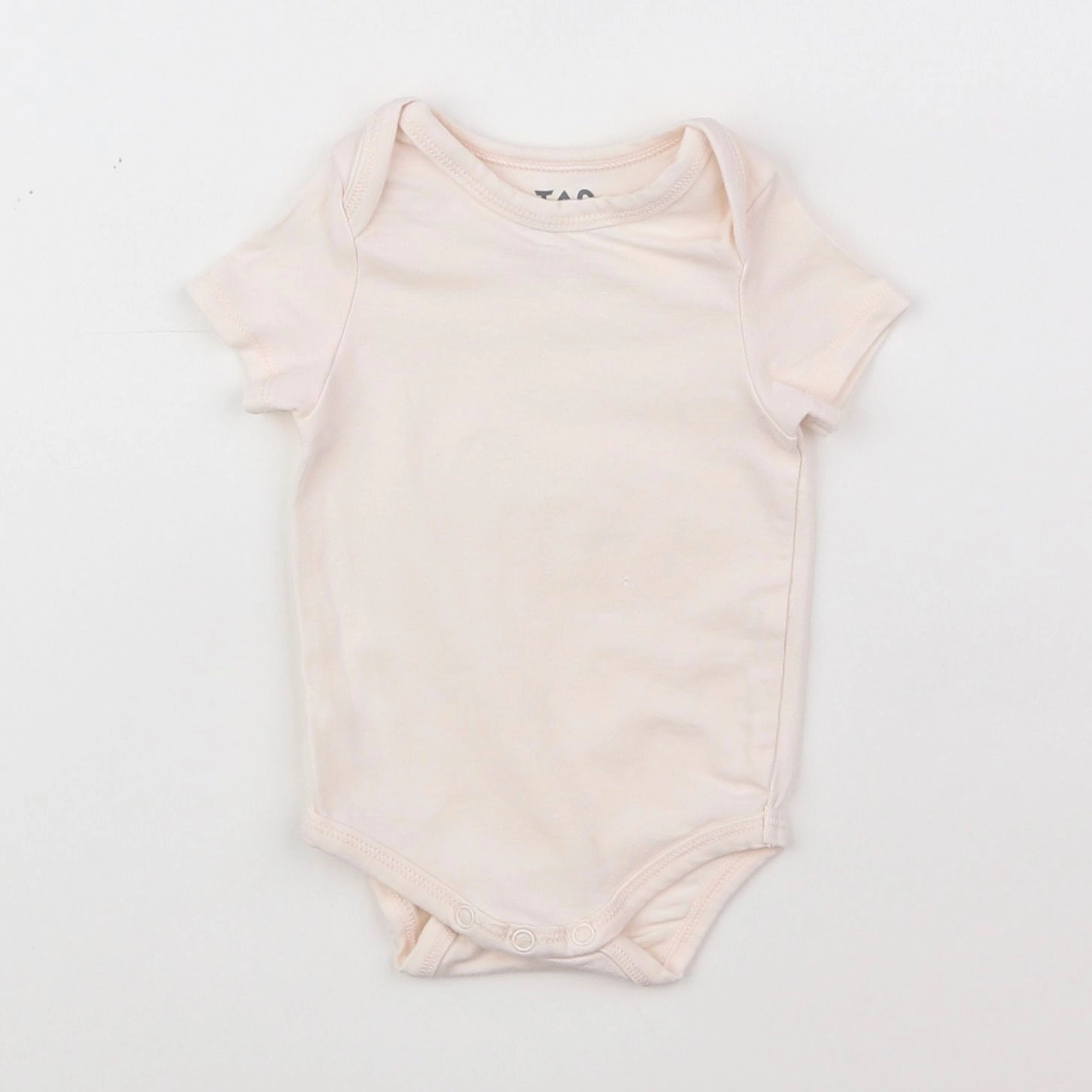 Tape à l'oeil - body rose - 1 mois