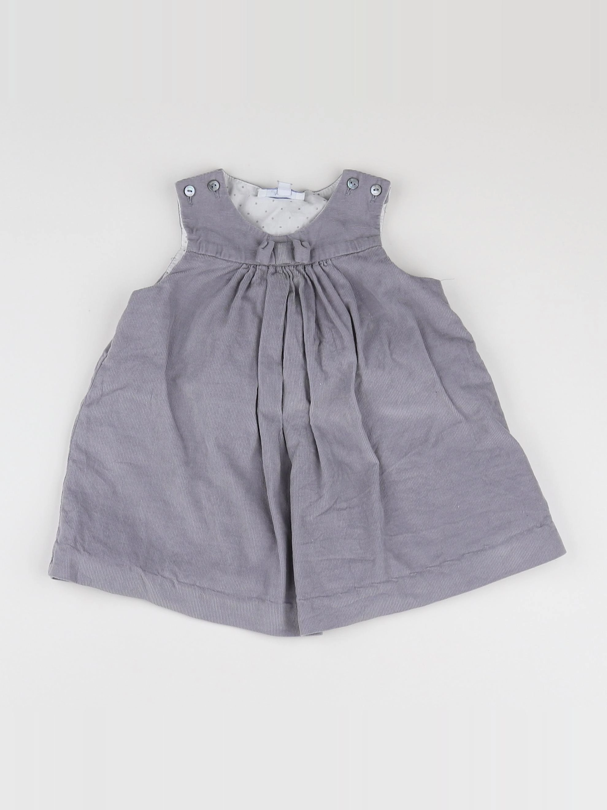 Jacadi - robe gris - 12 mois
