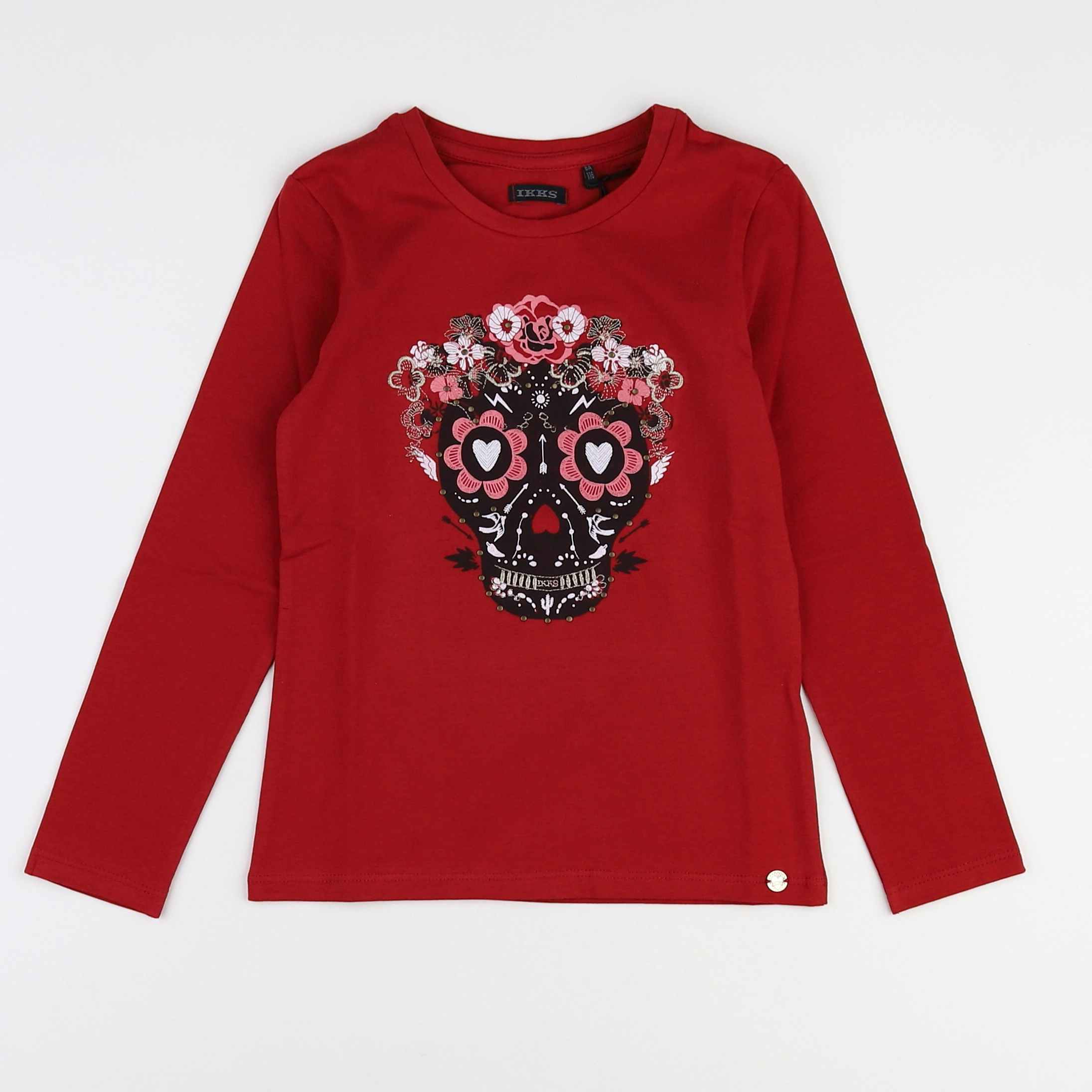IKKS - tee-shirt rouge (neuf) - 6 ans