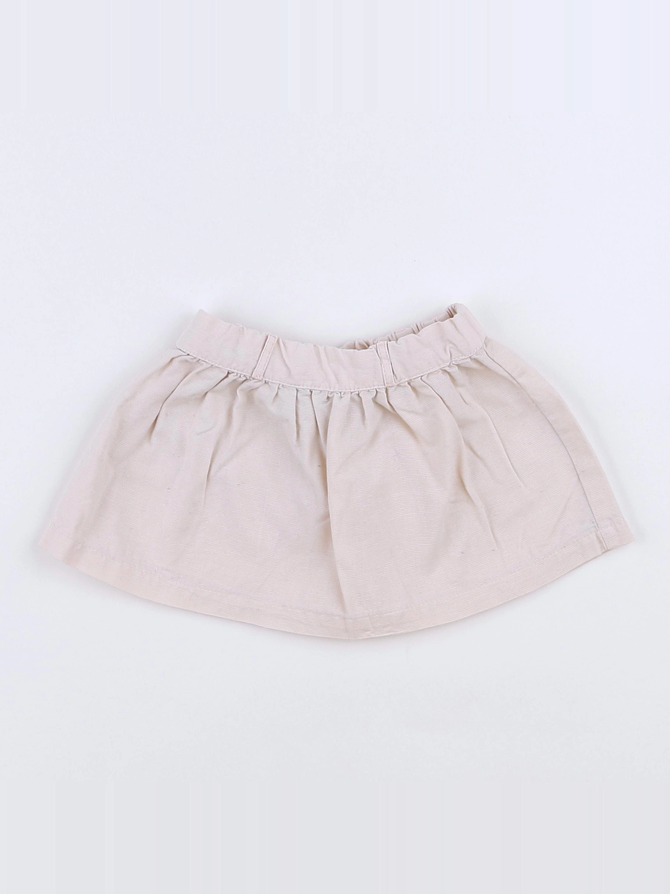 Tape à l'oeil - jupe beige - 3 mois
