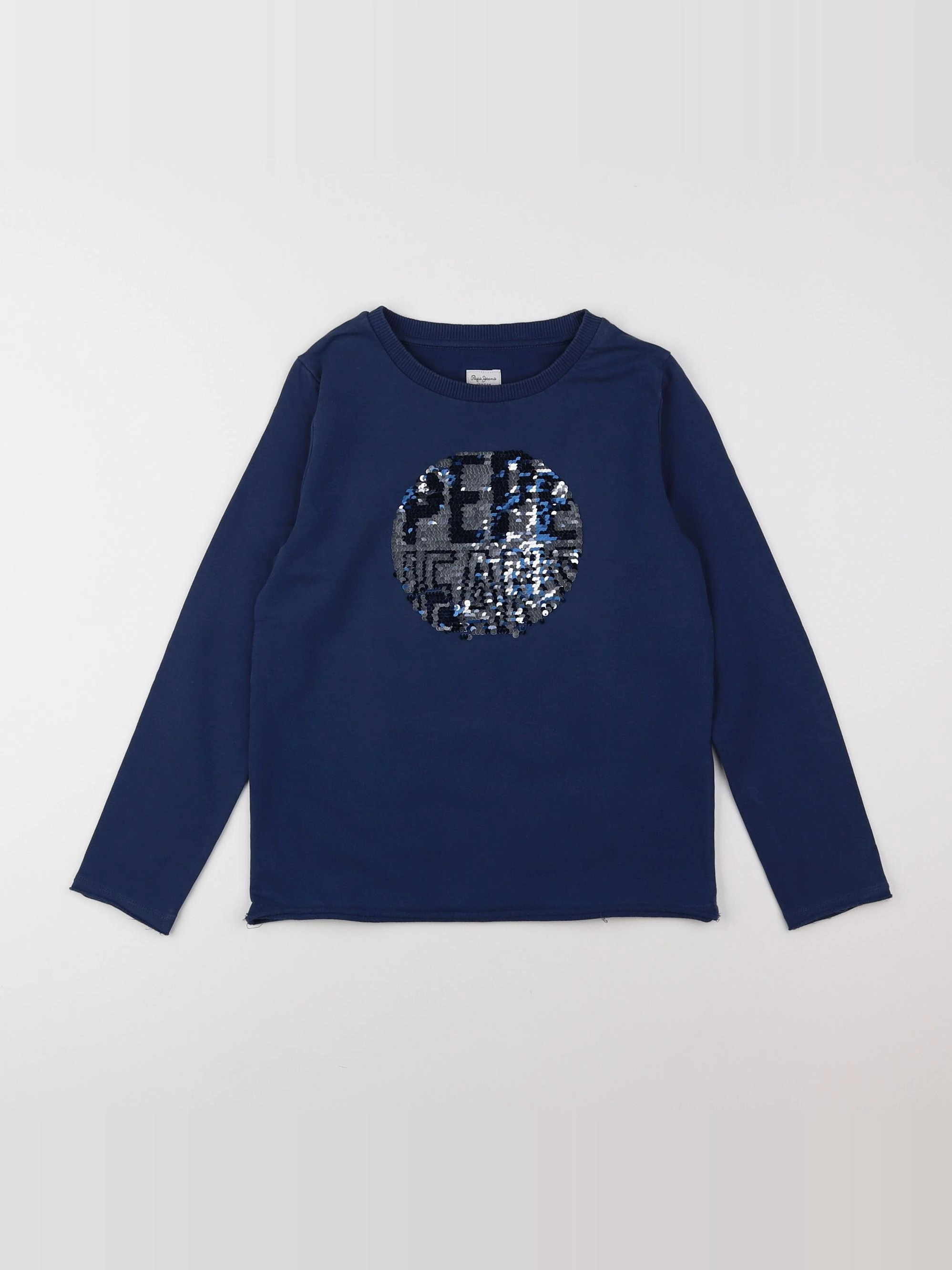 Pepe Jeans - sweat bleu - 10 ans