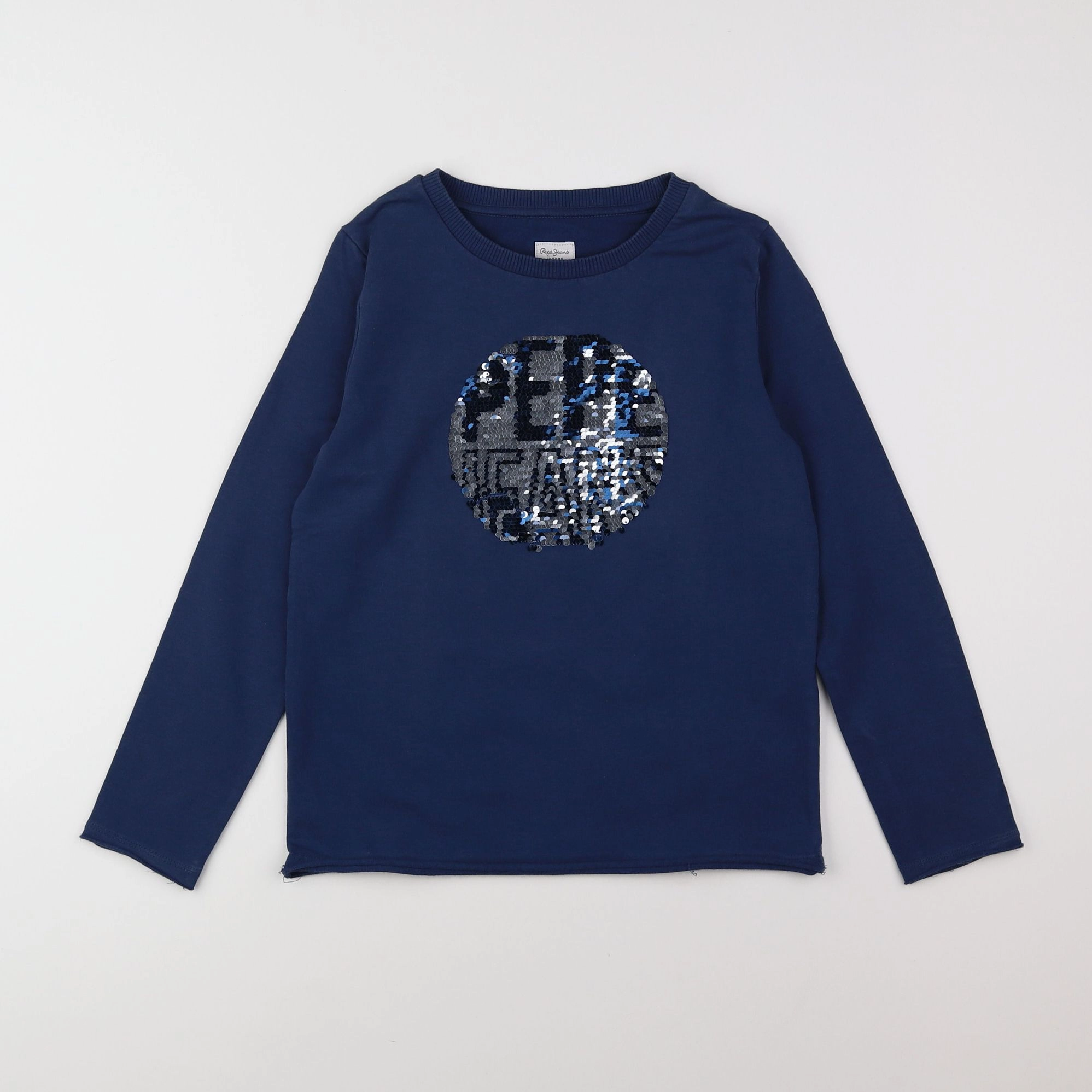 Pepe Jeans - sweat bleu - 10 ans