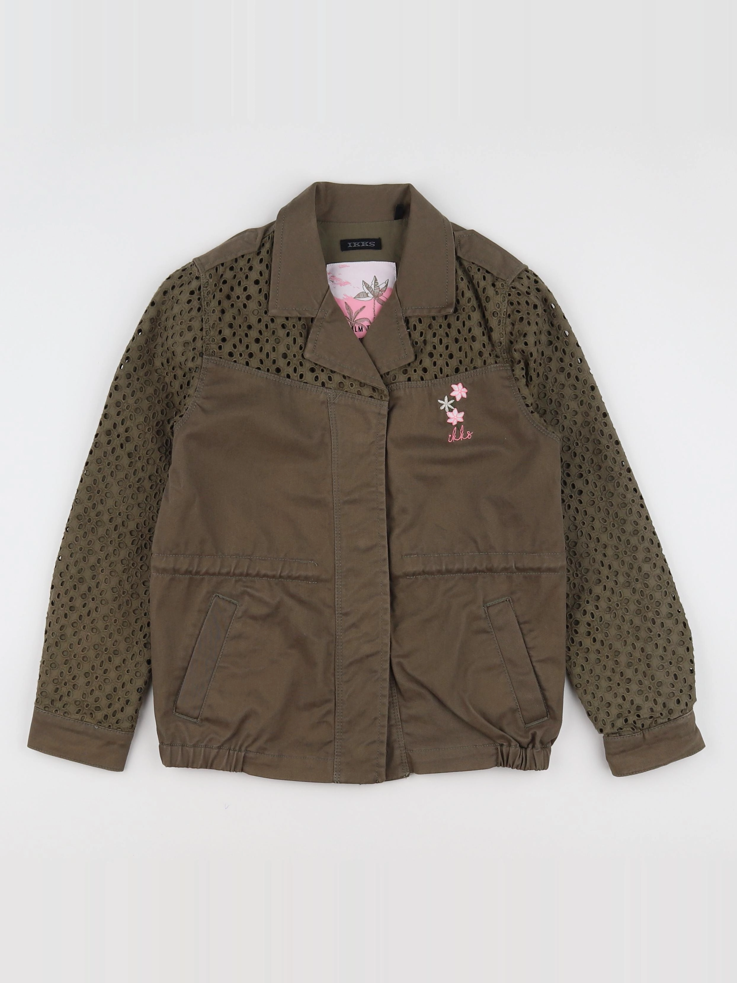 IKKS - veste vert - 6 ans