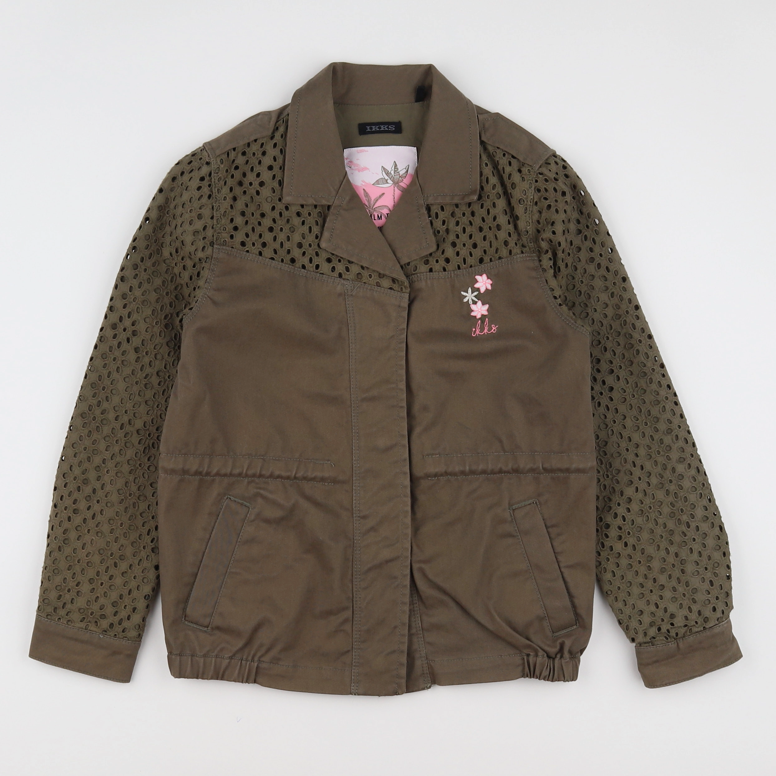 IKKS - veste vert - 6 ans