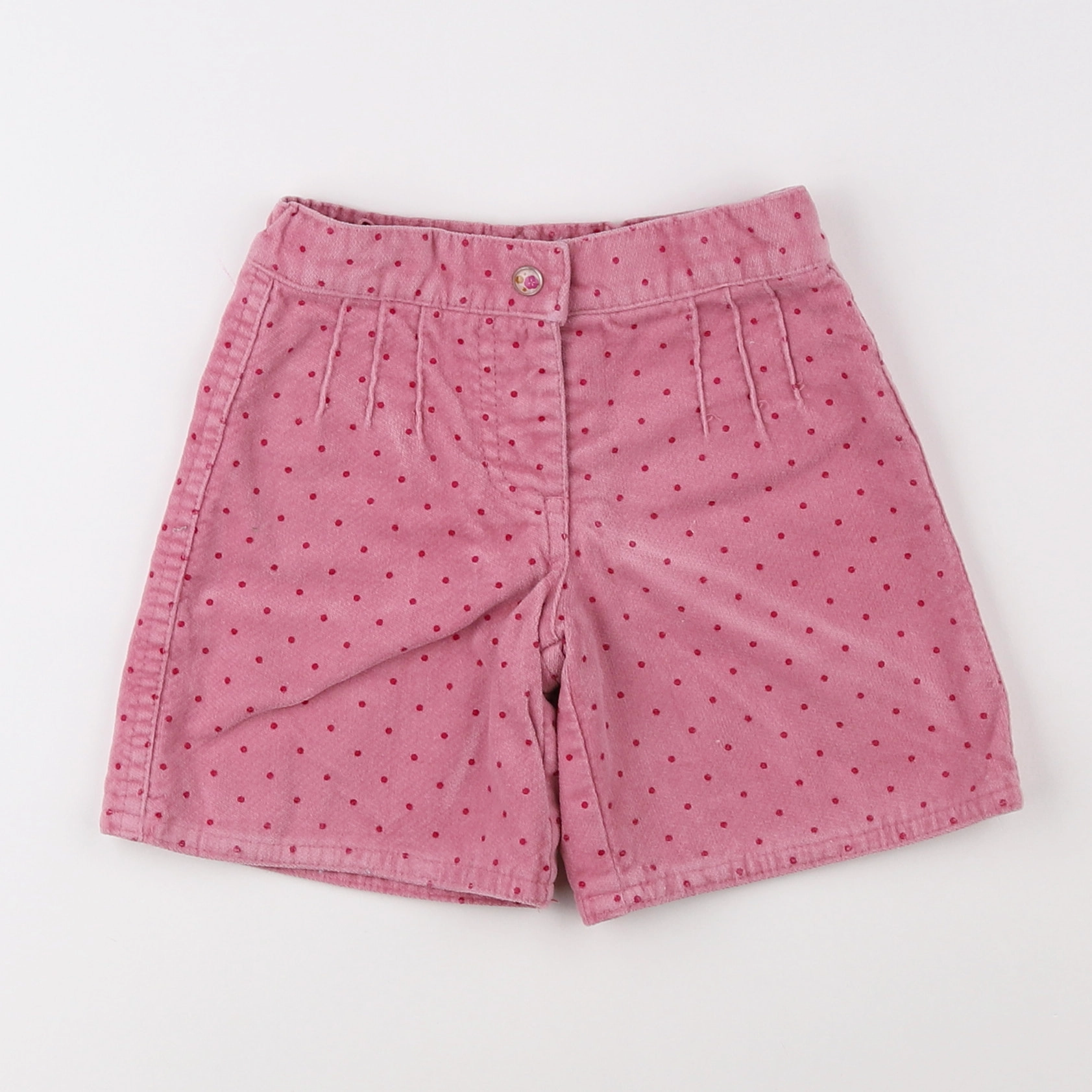 Vertbaudet - short rose - 12 mois