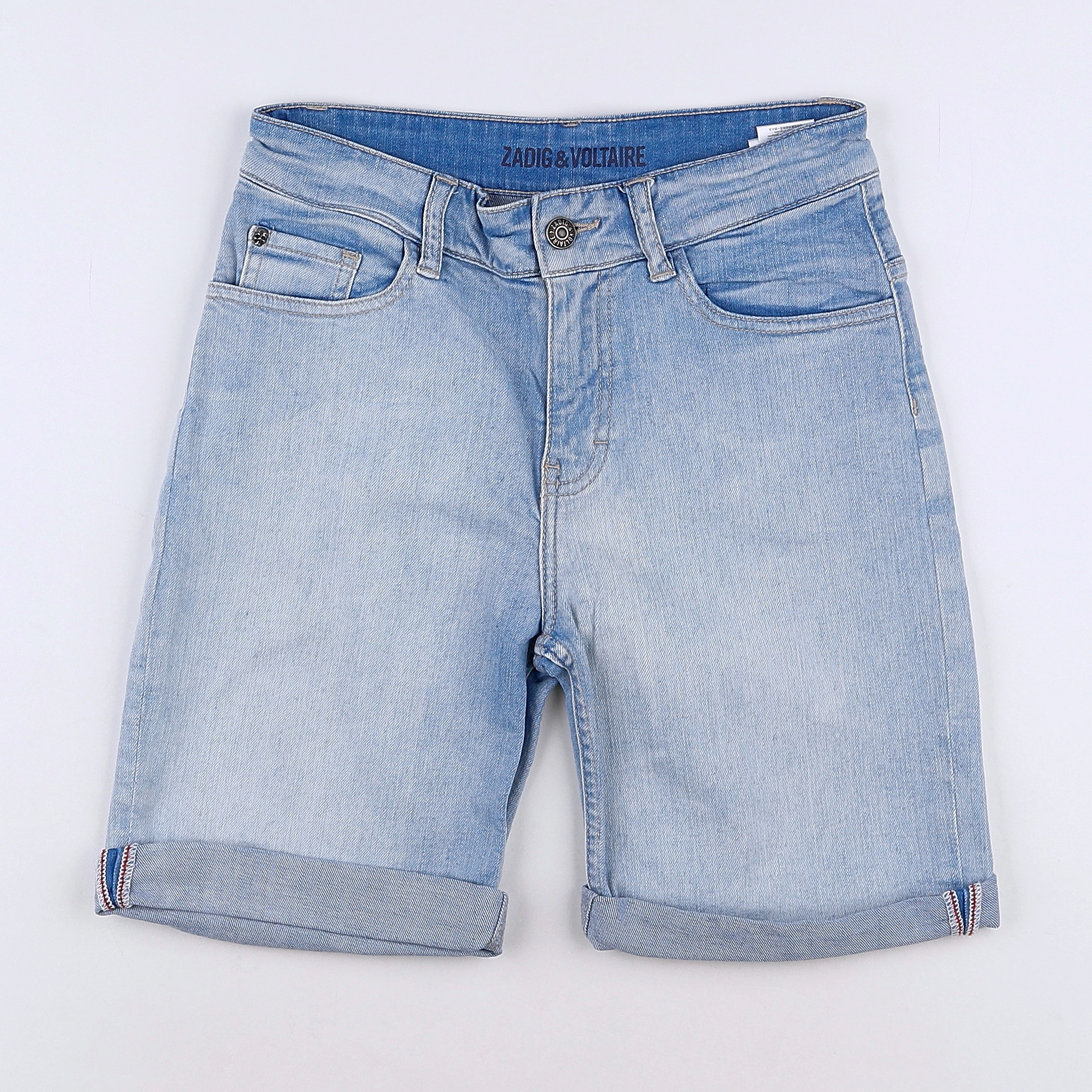 Zadig & Voltaire - short bleu - 12 ans