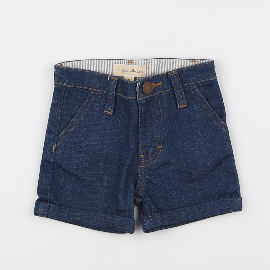 La Petite Collection - short bleu - 6 mois