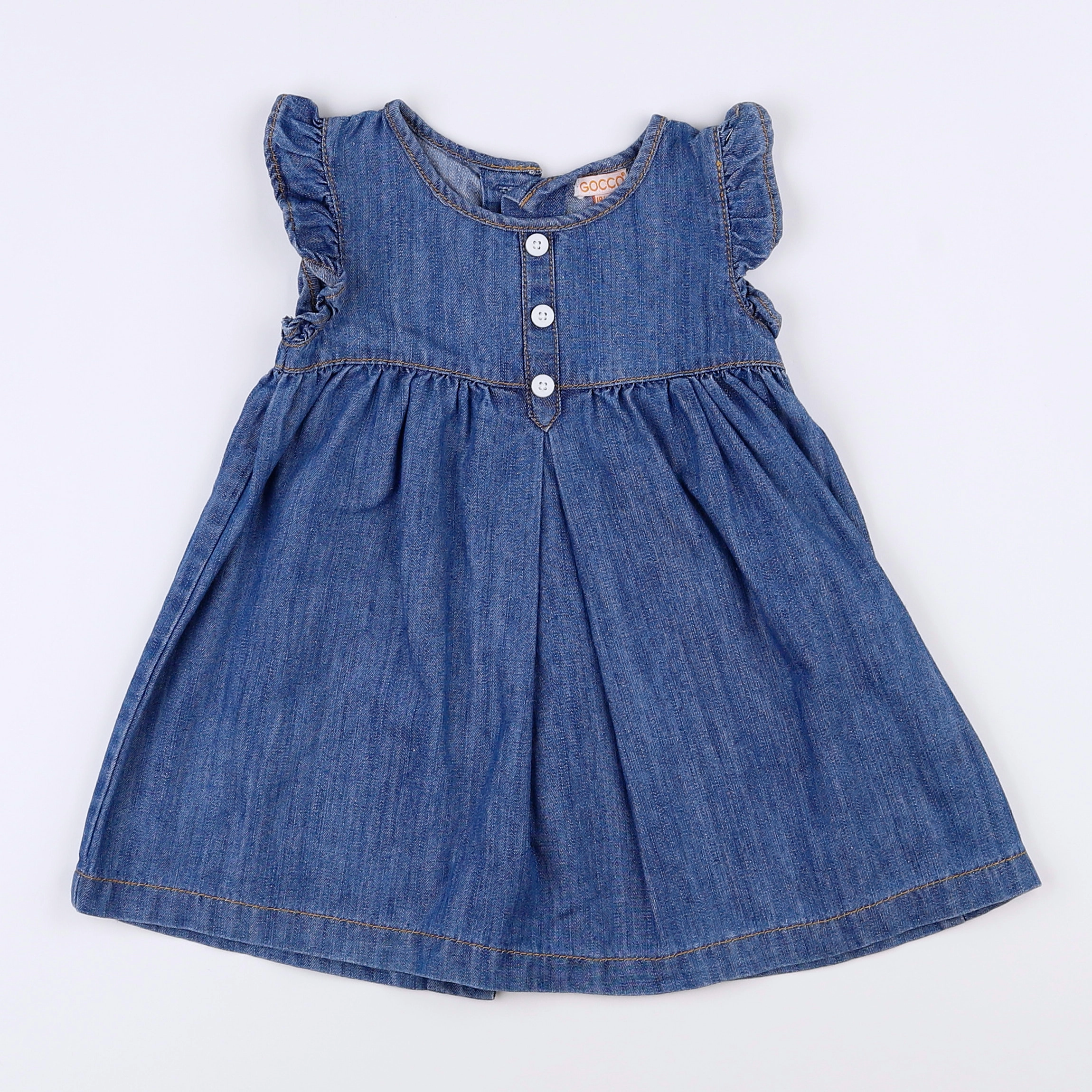 Gocco - robe bleu - 18 mois à 2 ans