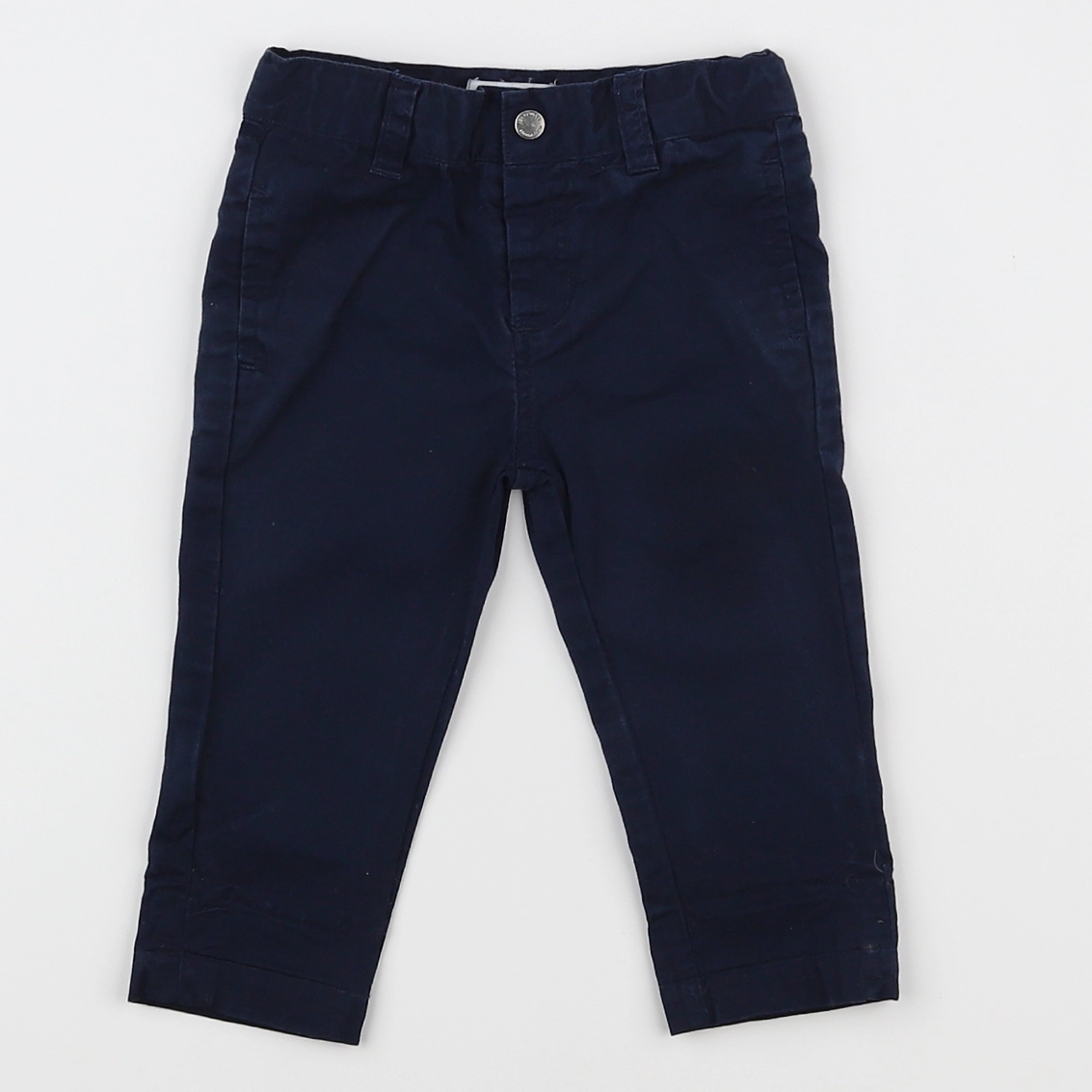 Vertbaudet - pantalon bleu - 6 mois
