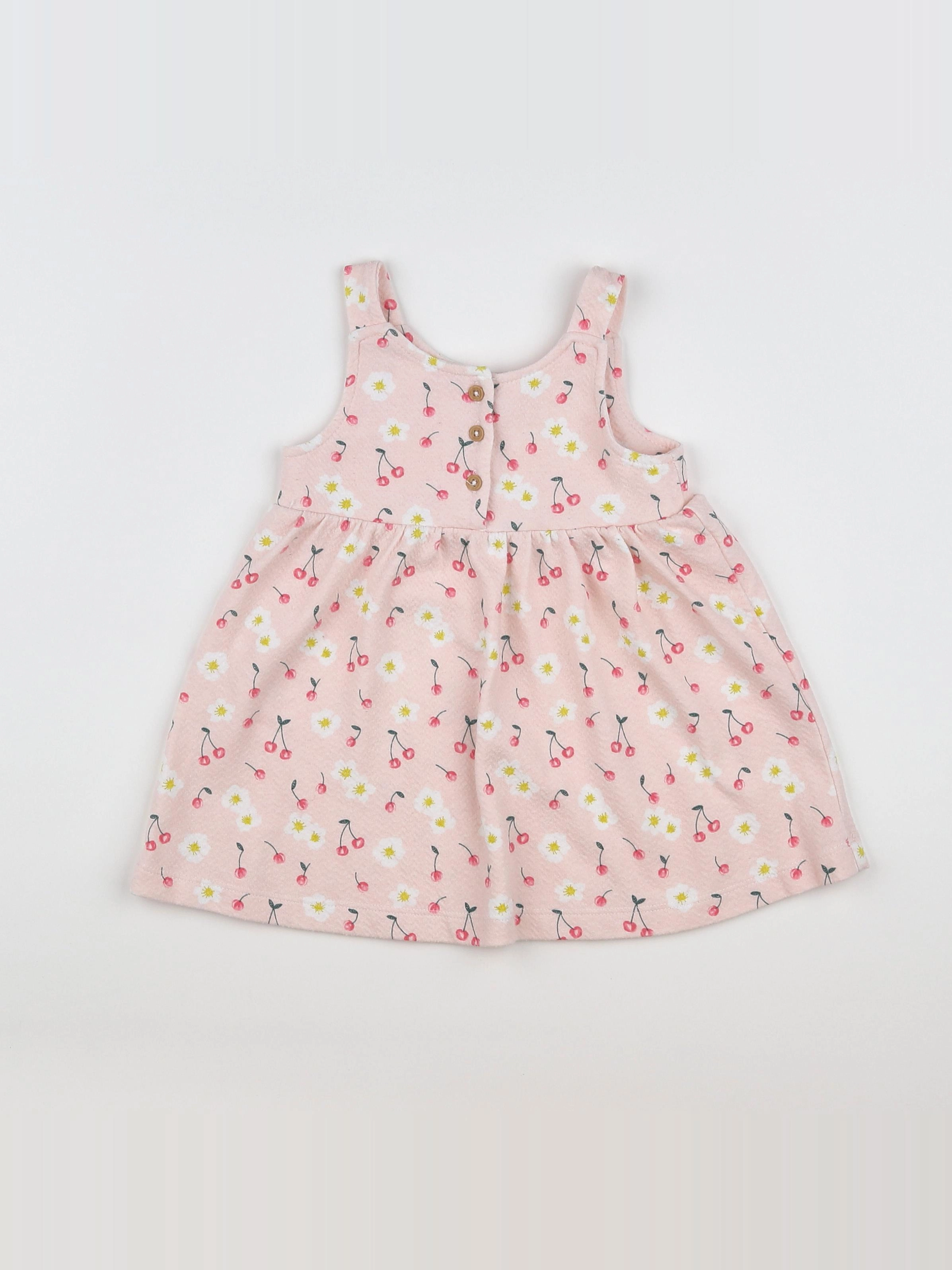 Vertbaudet - robe rose - 18 mois