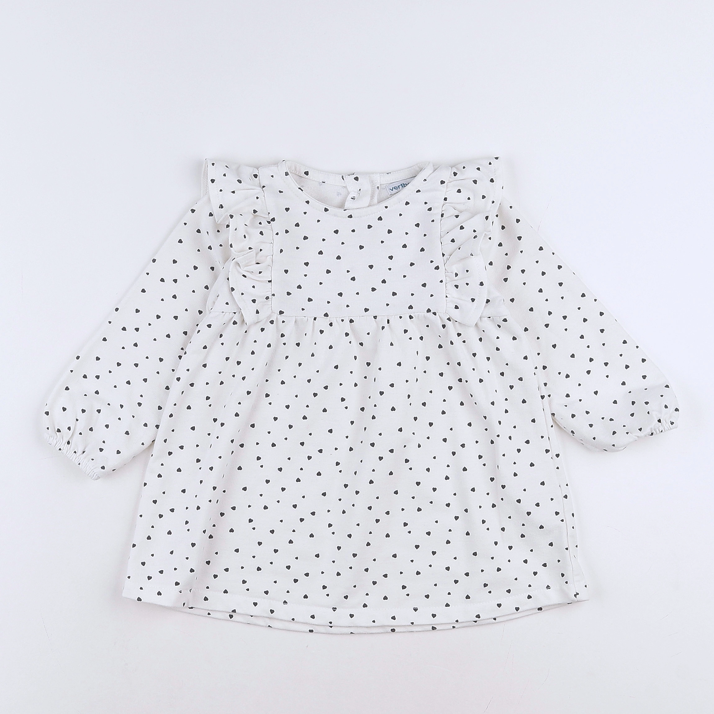 Vertbaudet - robe blanc - 2 ans