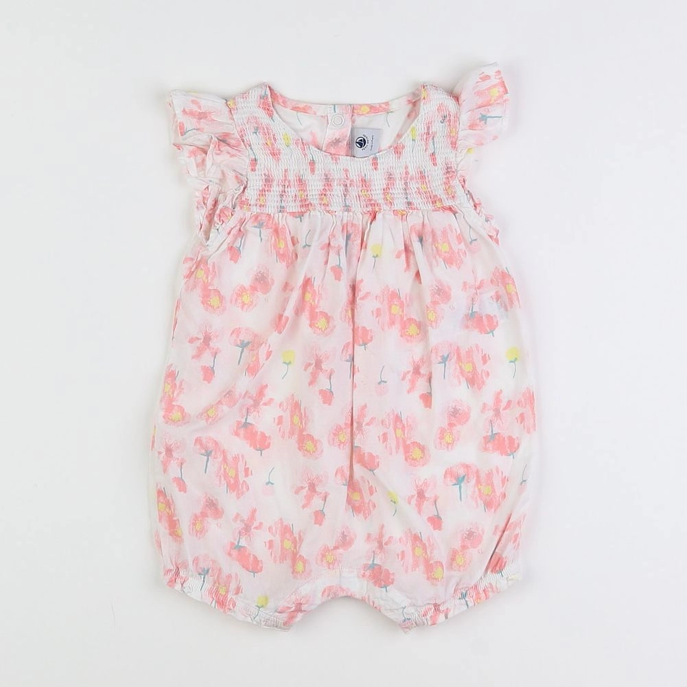 Petit Bateau - combinaison multicolore - 12 mois