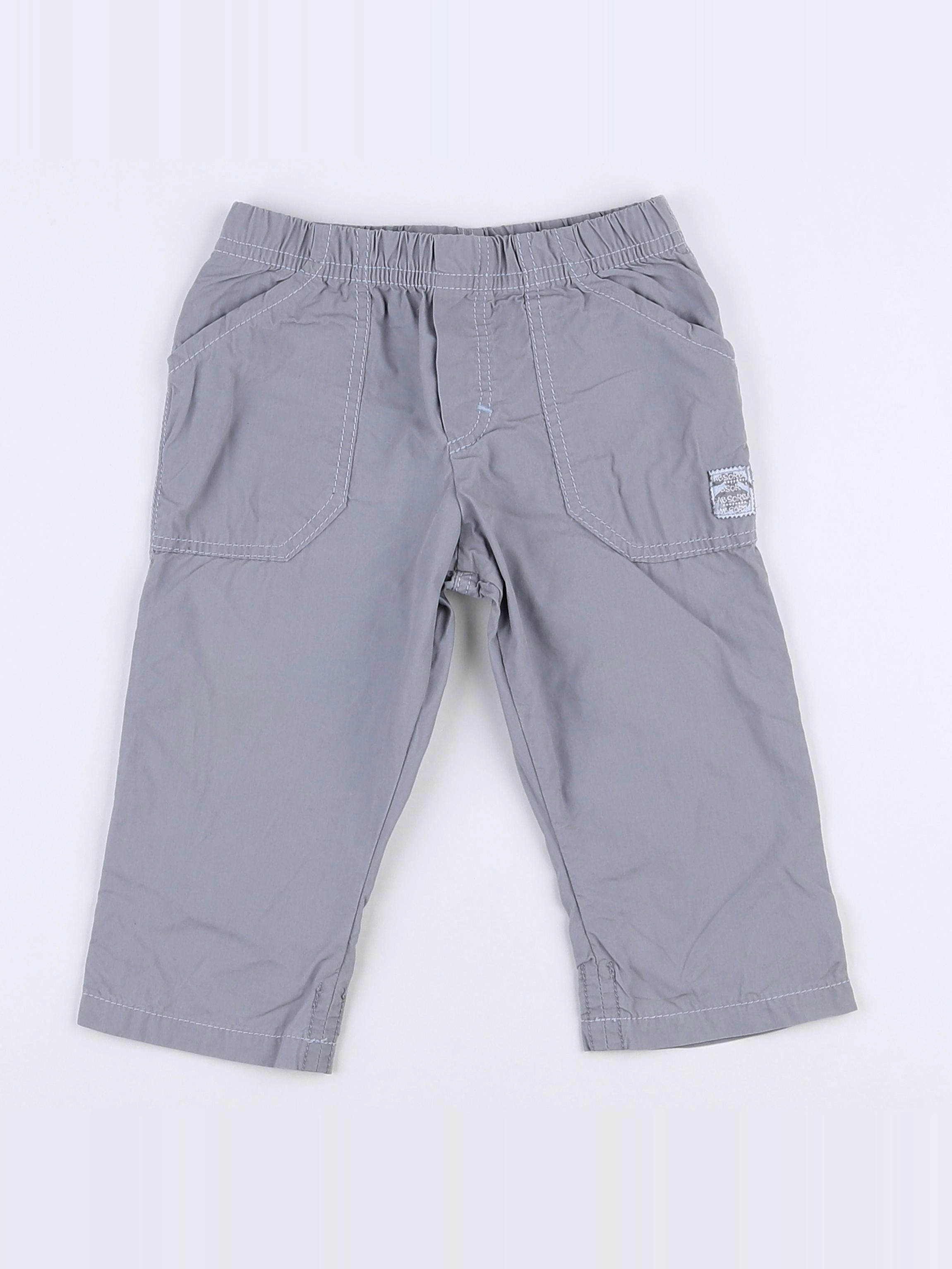 Absorba - pantalon gris - 12 mois