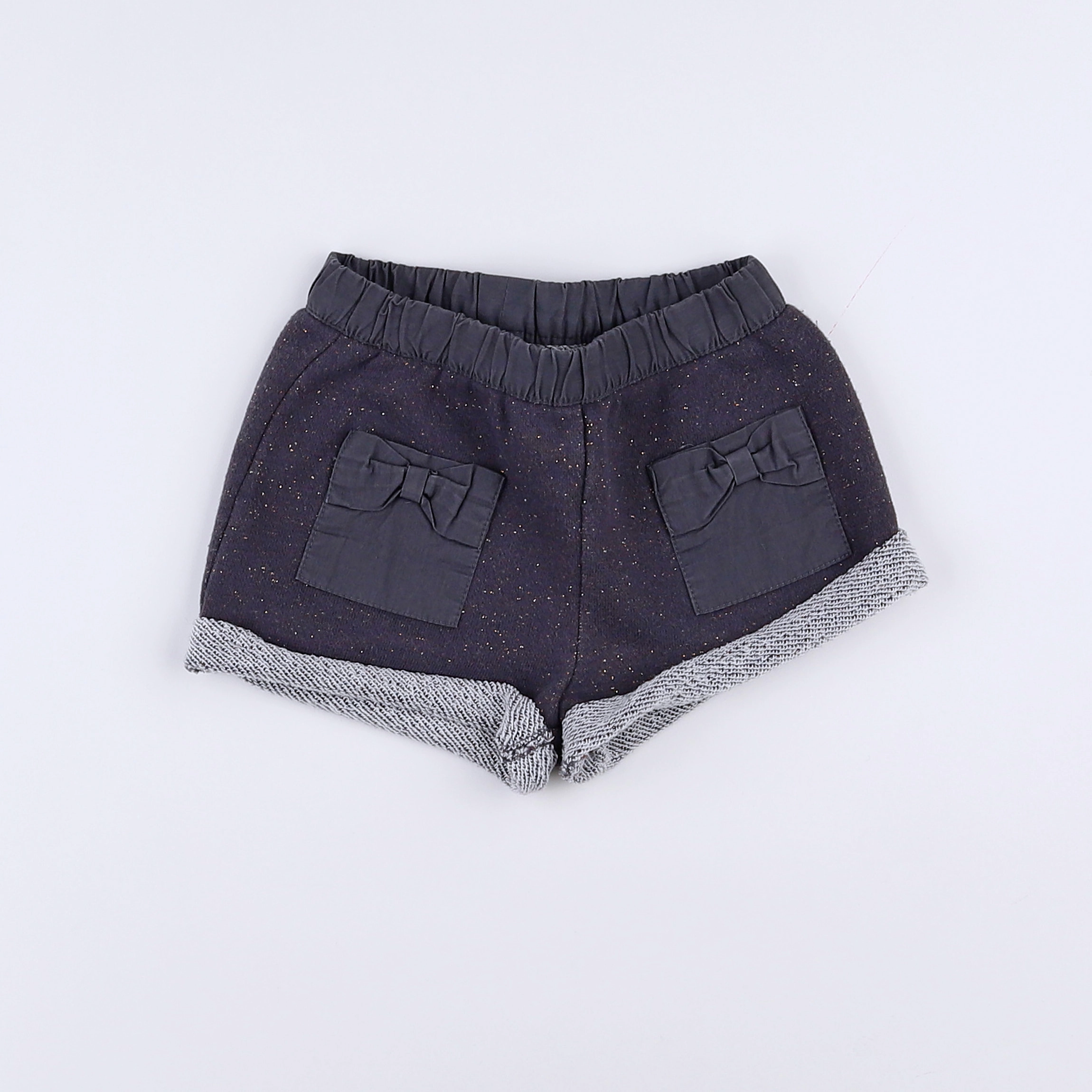 Vertbaudet - short gris - 18 mois