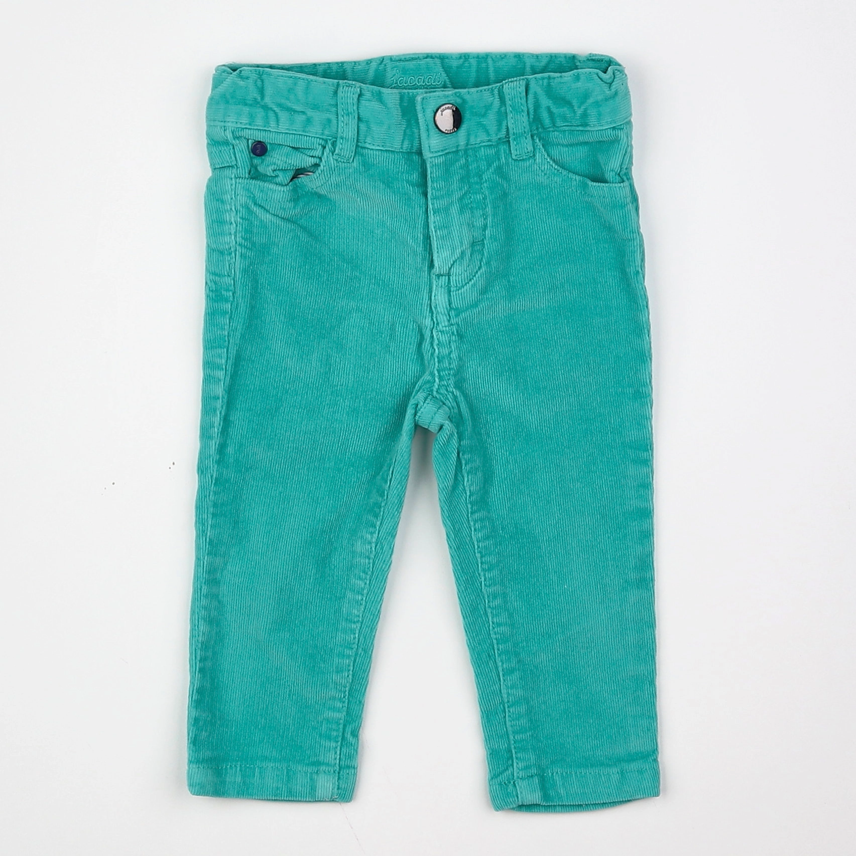 Jacadi - pantalon vert - 12 mois