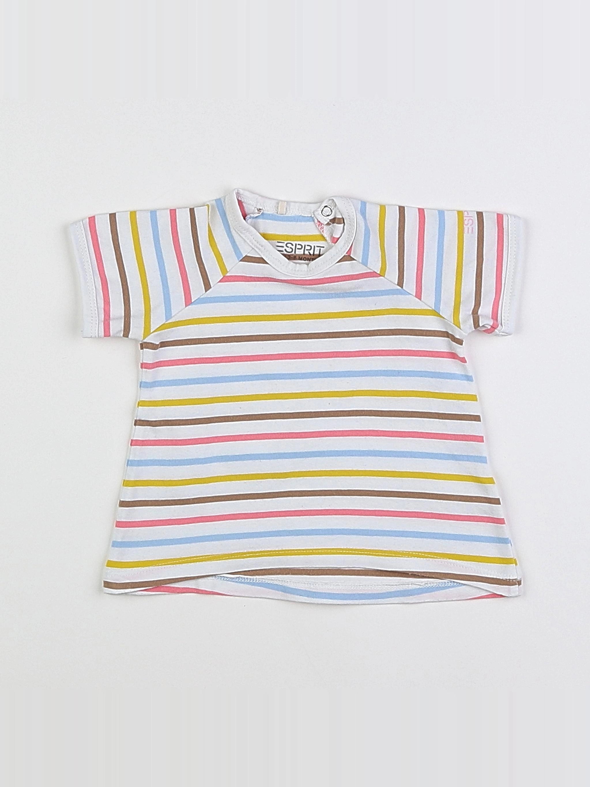 Esprit - tee-shirt multicolore - 3/6 mois