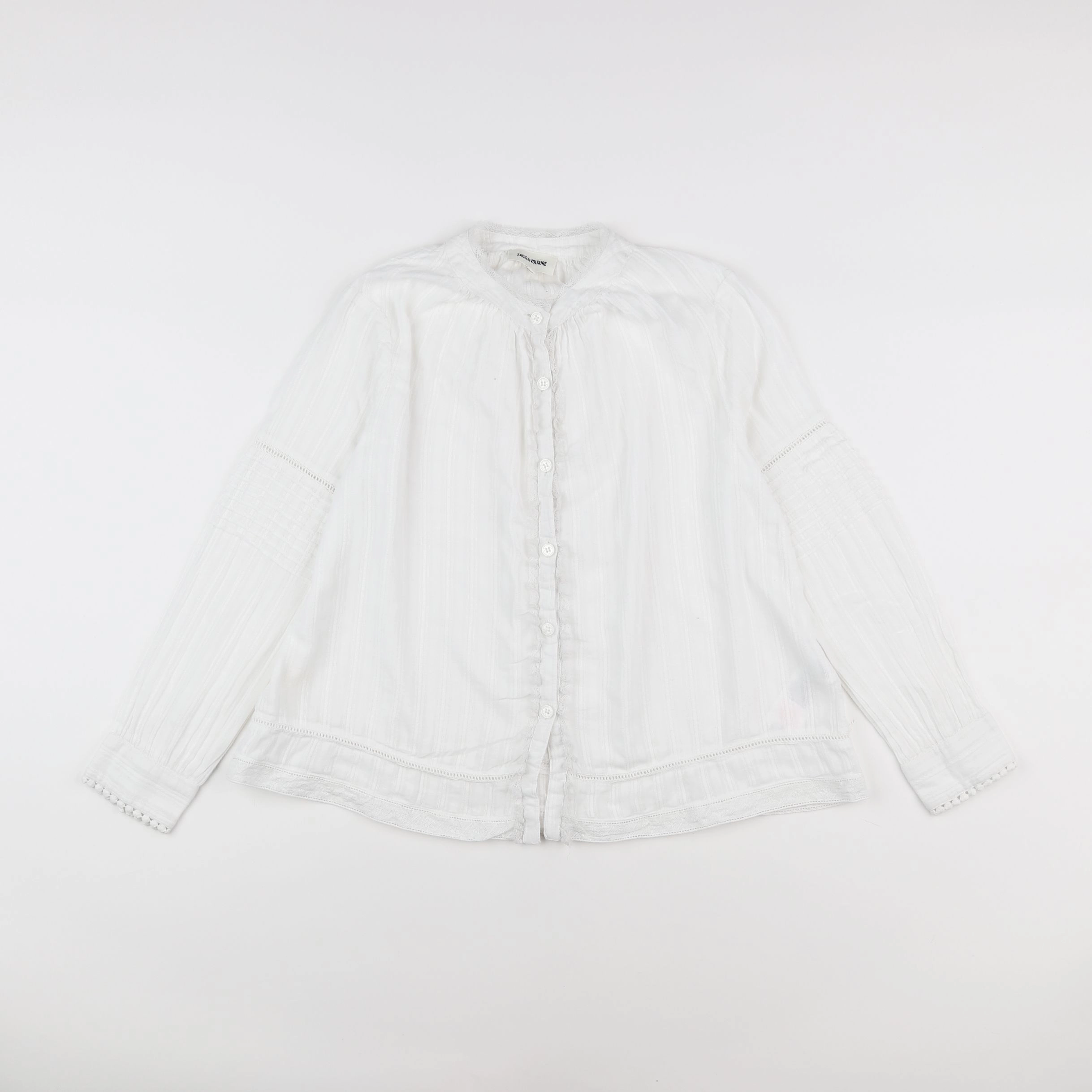 Zadig & Voltaire - blouse blanc - 10 ans