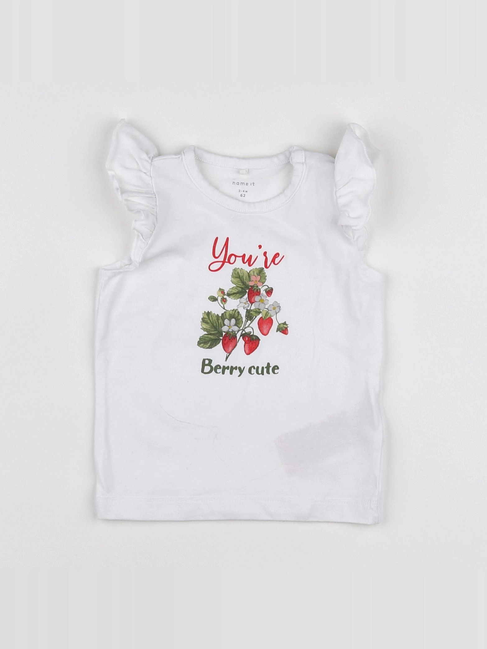 Name it - tee-shirt blanc - 3 mois