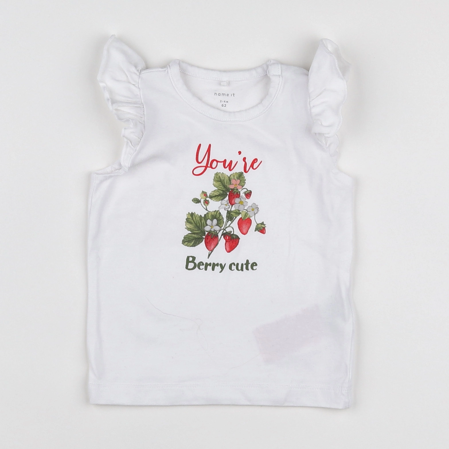 Name it - tee-shirt blanc - 3 mois