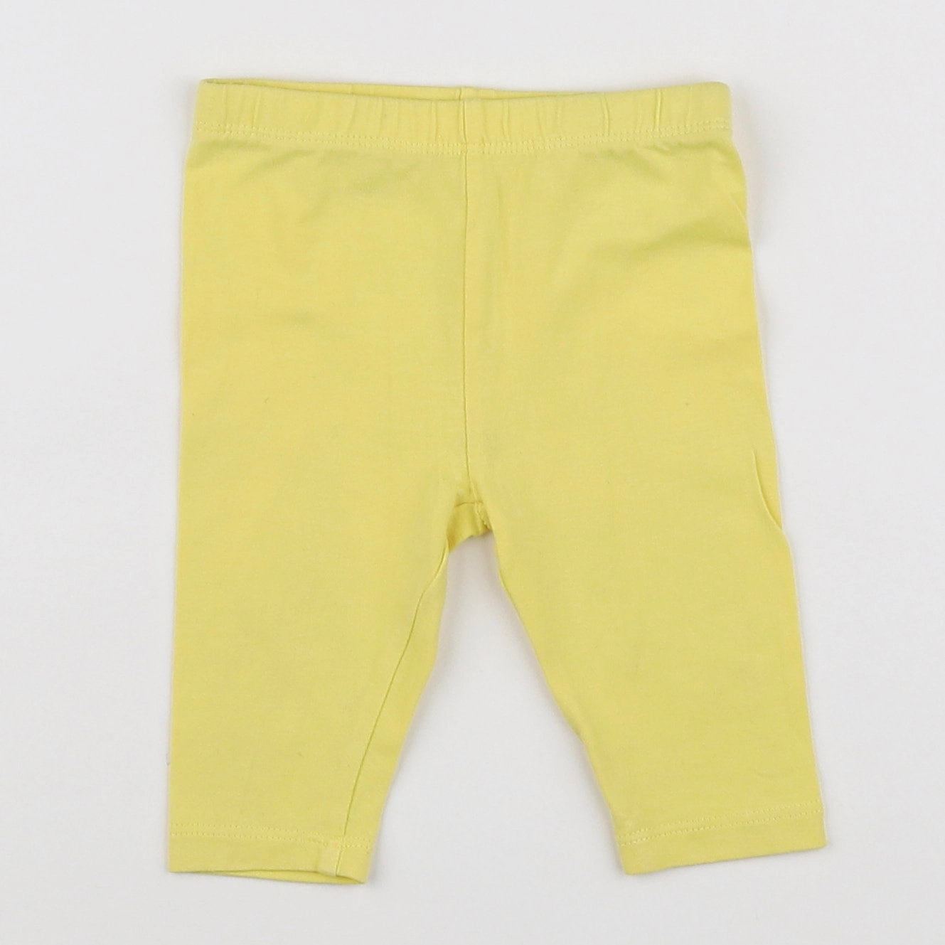 Vertbaudet - legging jaune - 6 mois