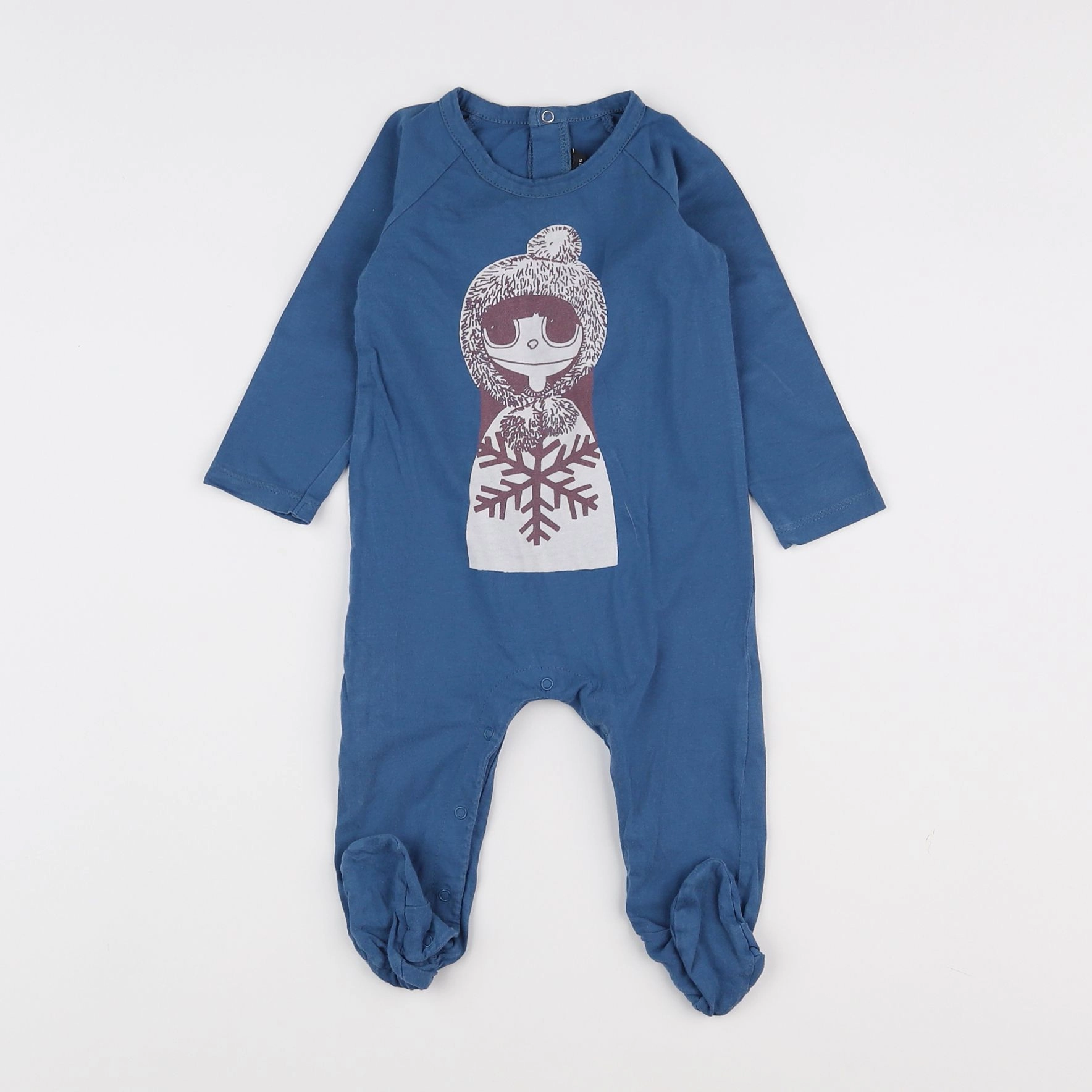 Little marc jacobs - pyjama coton bleu - 6 mois