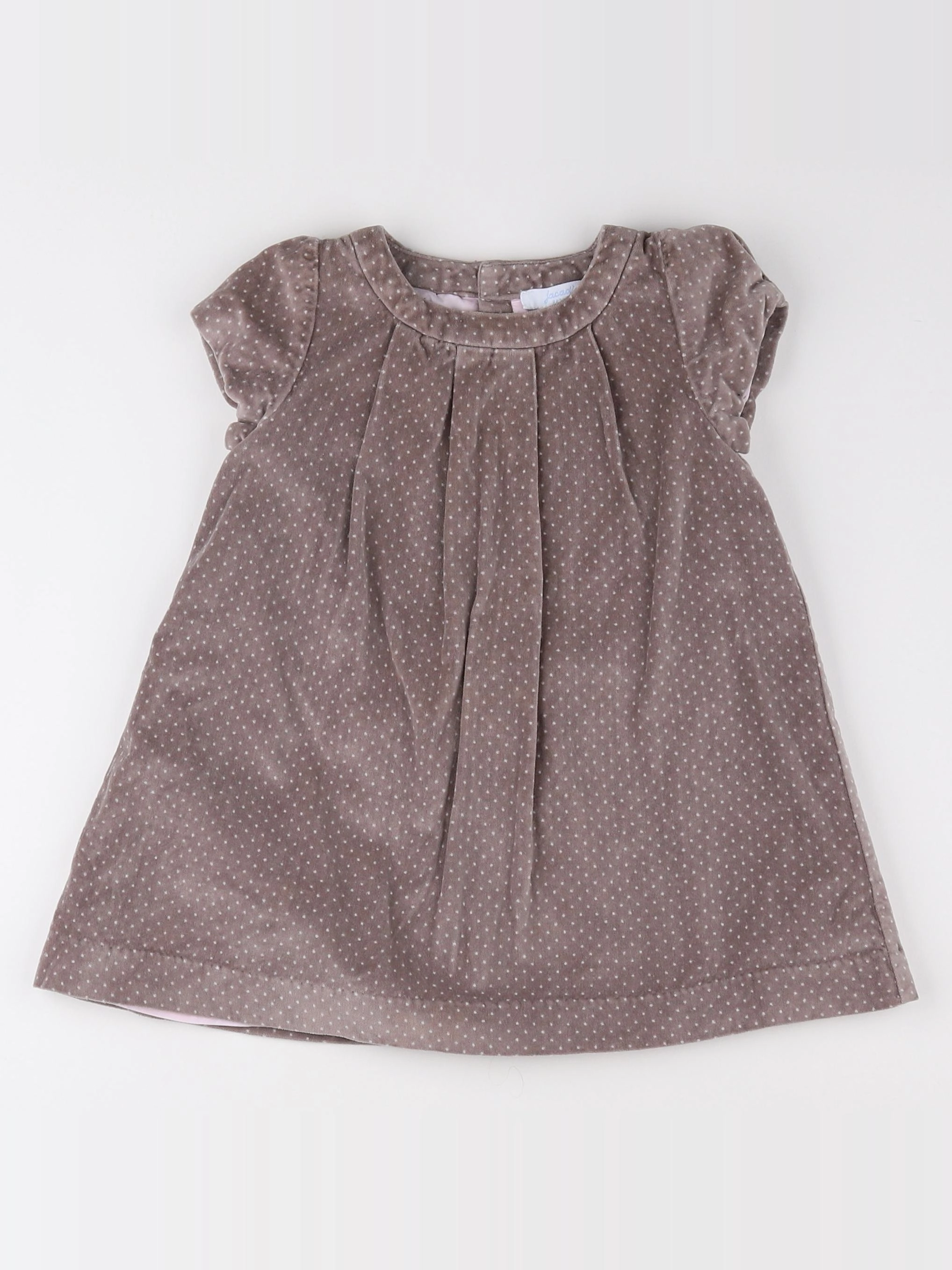 Jacadi - robe marron - 2 ans