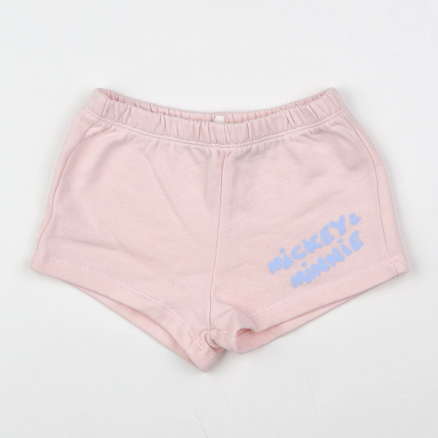 H&M - short rose - 6/9 mois