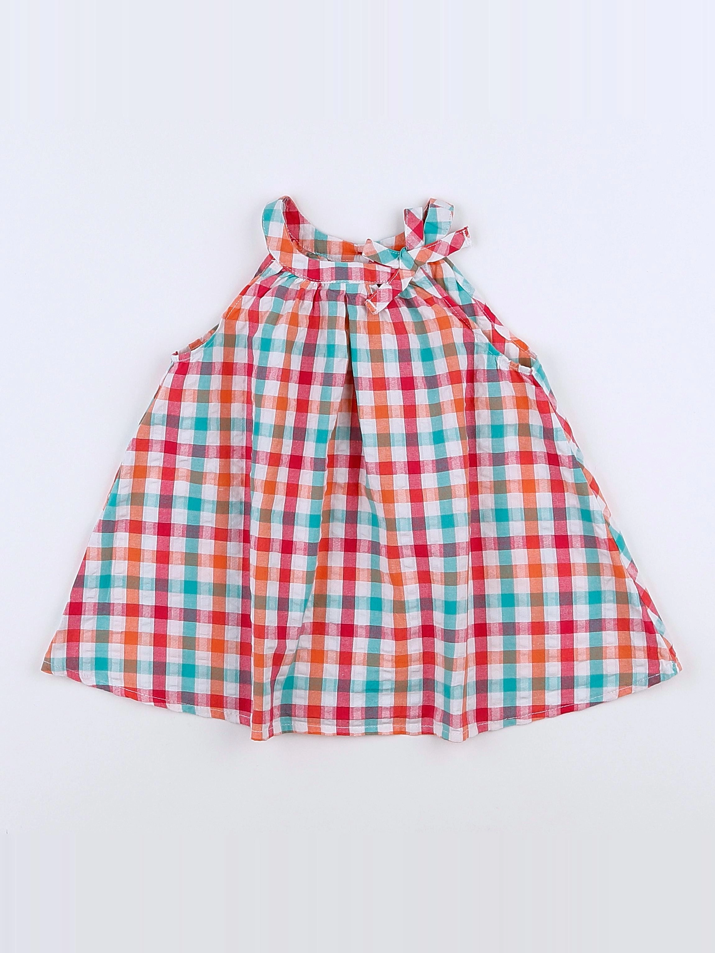 Natalys - robe multicolore - 6 mois
