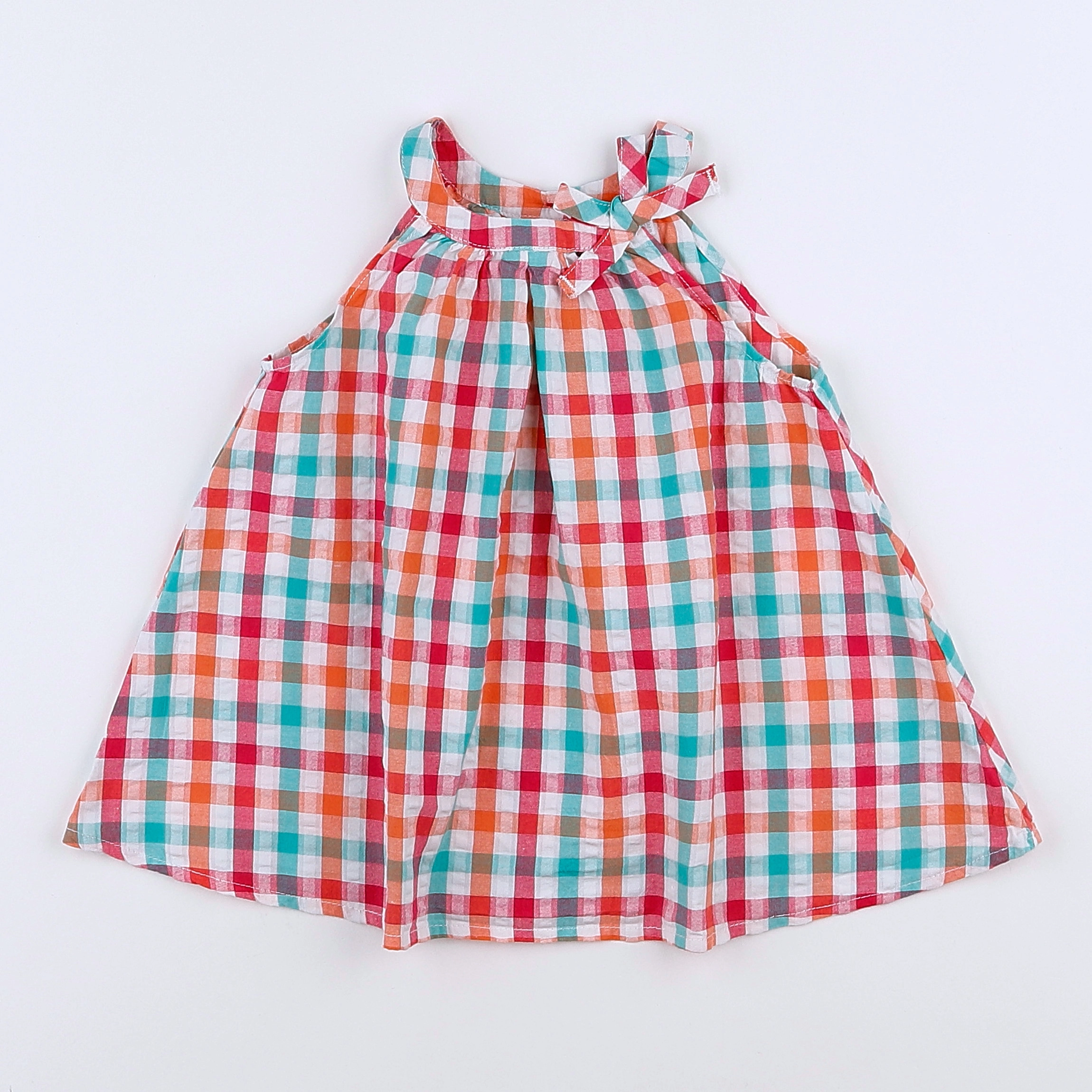 Natalys - robe multicolore - 6 mois