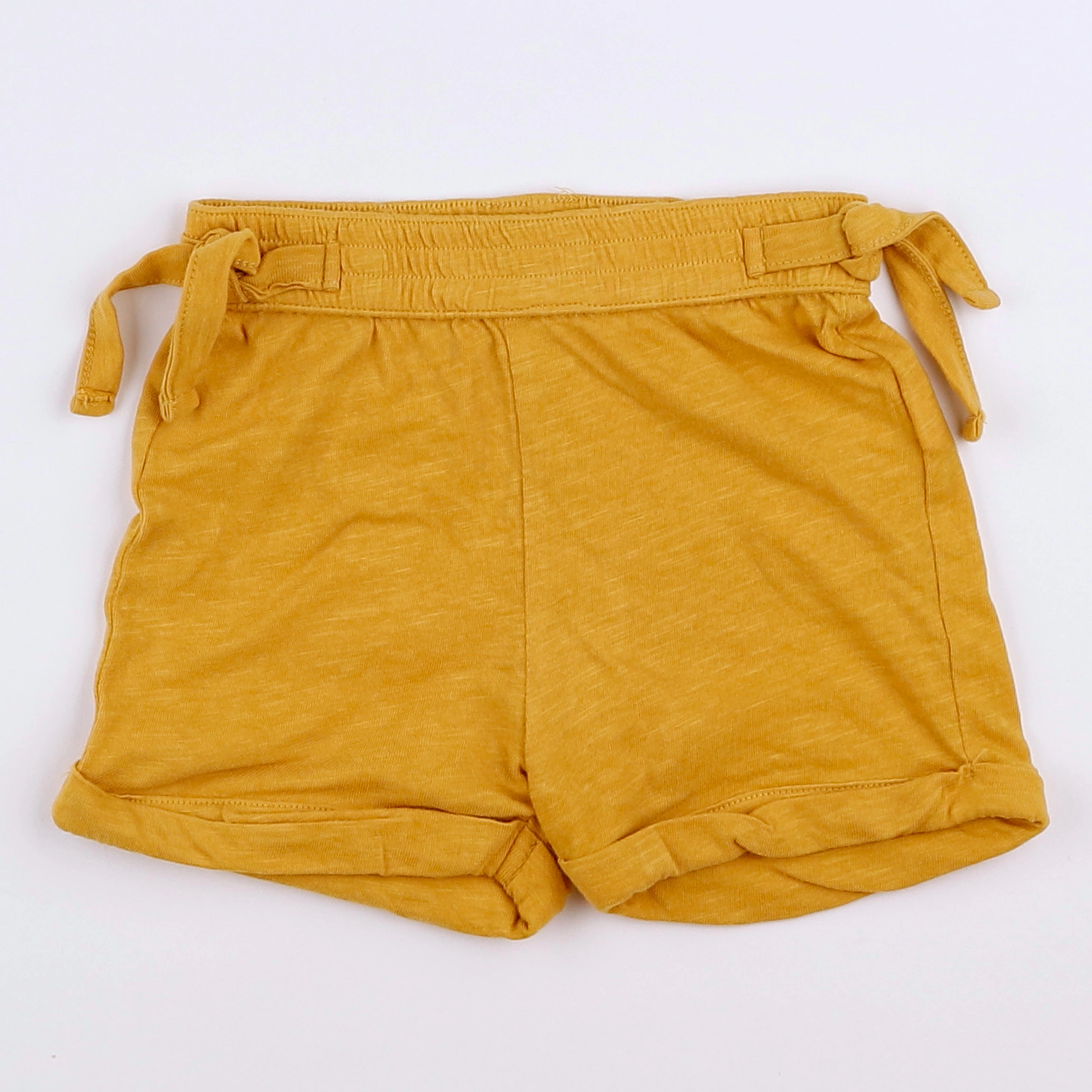 Vertbaudet - short jaune - 12 mois
