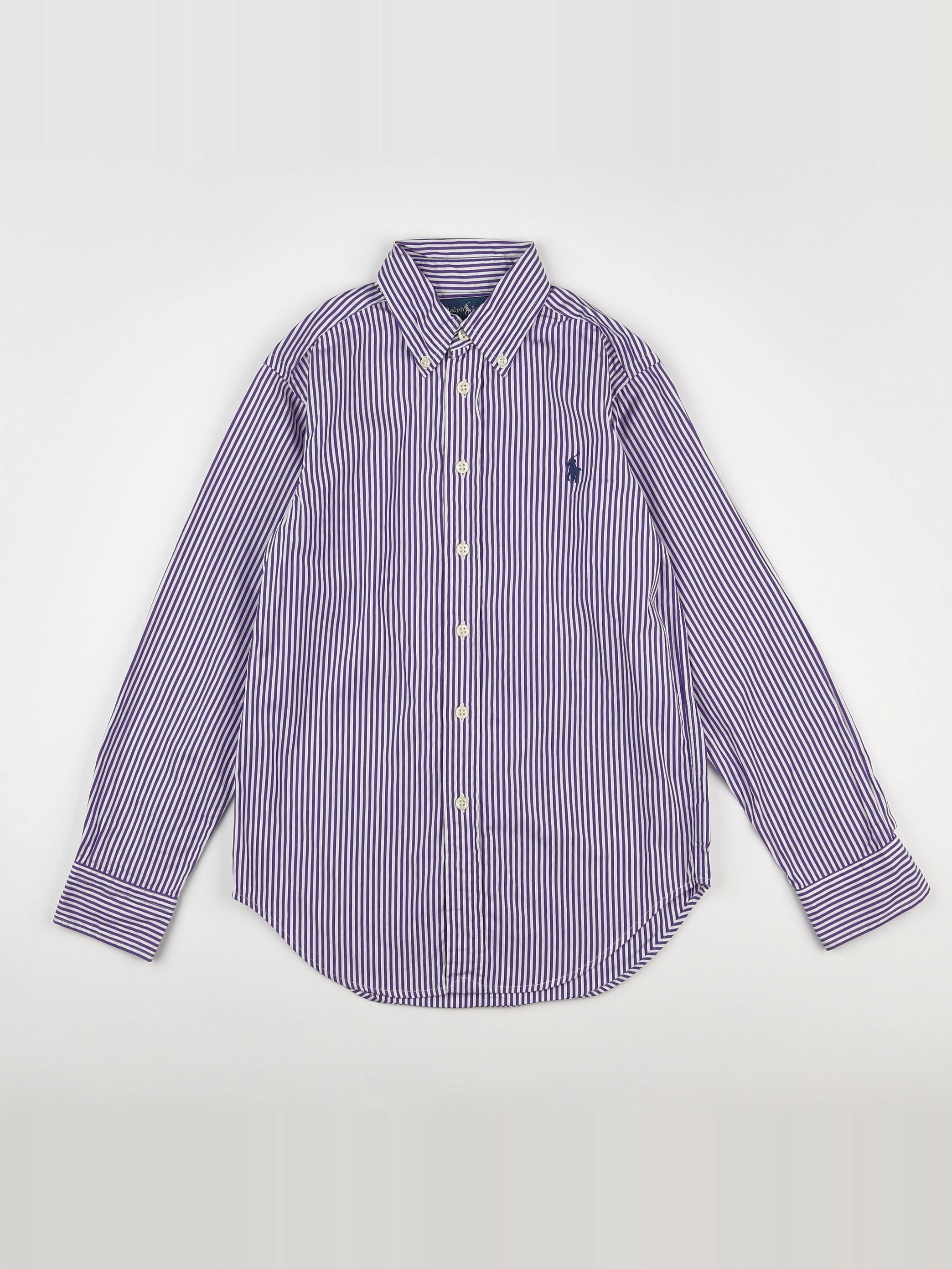 Ralph Lauren - chemise violet - 10 ans