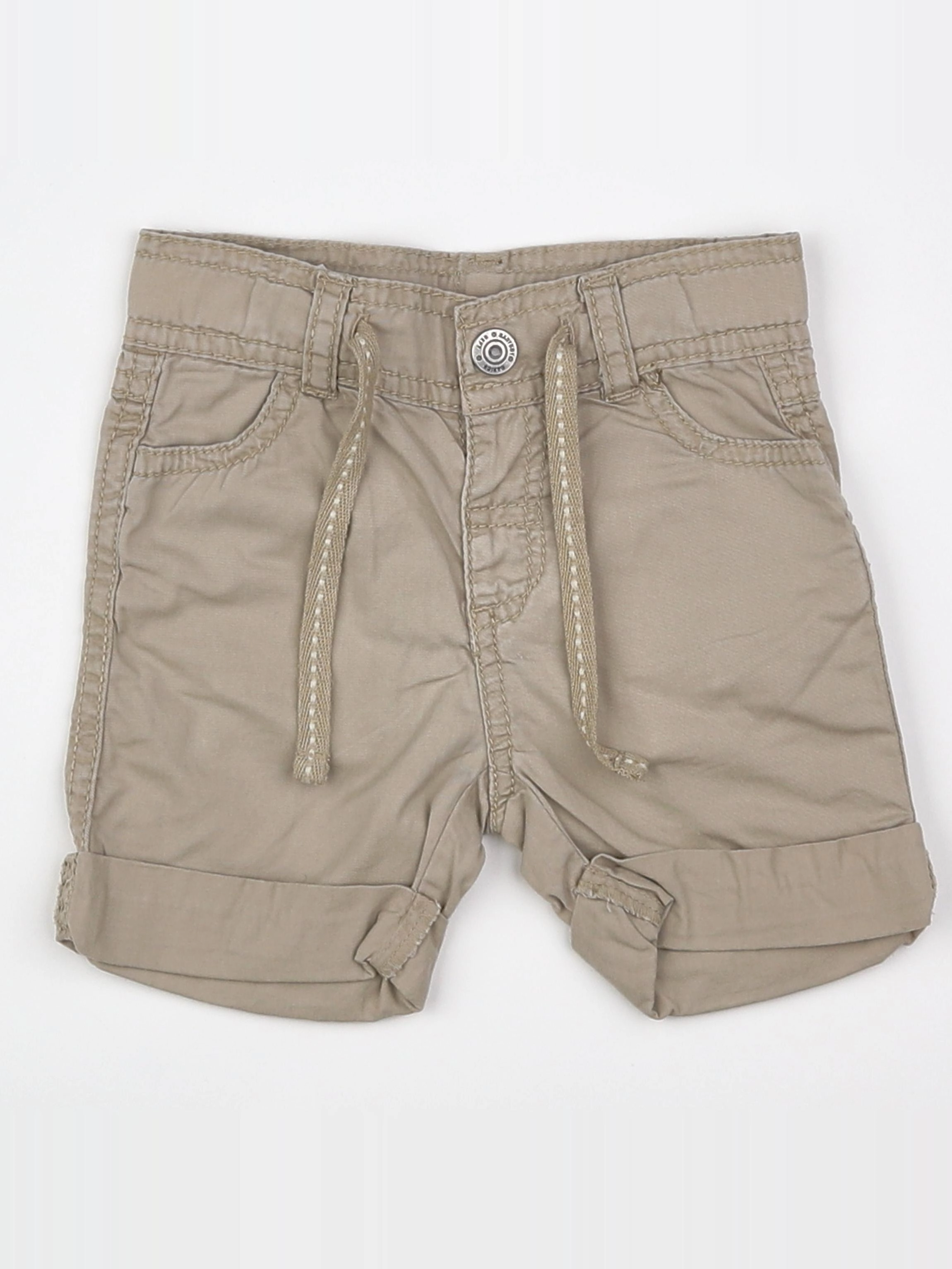 Tape à l'oeil - short marron - 6 mois