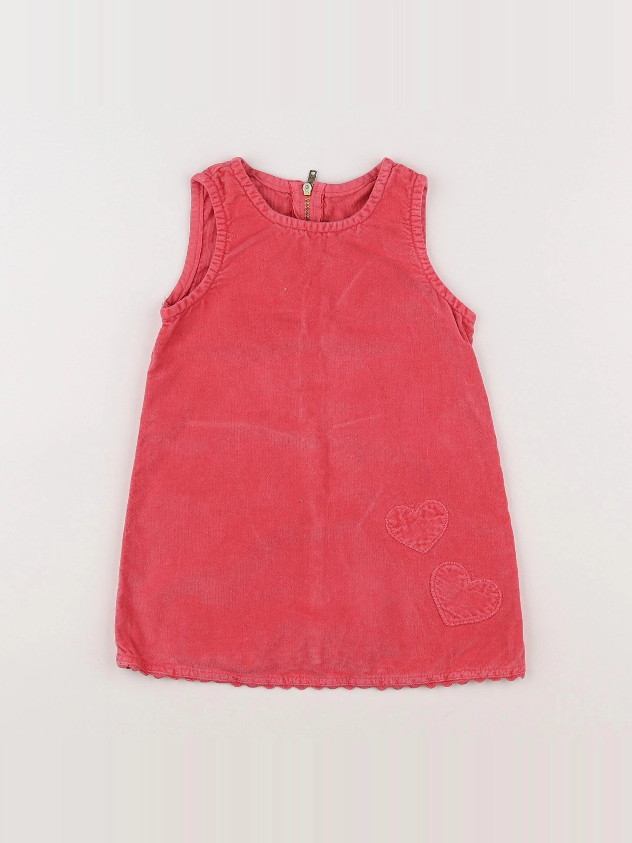 Benetton - robe rose - 12 mois