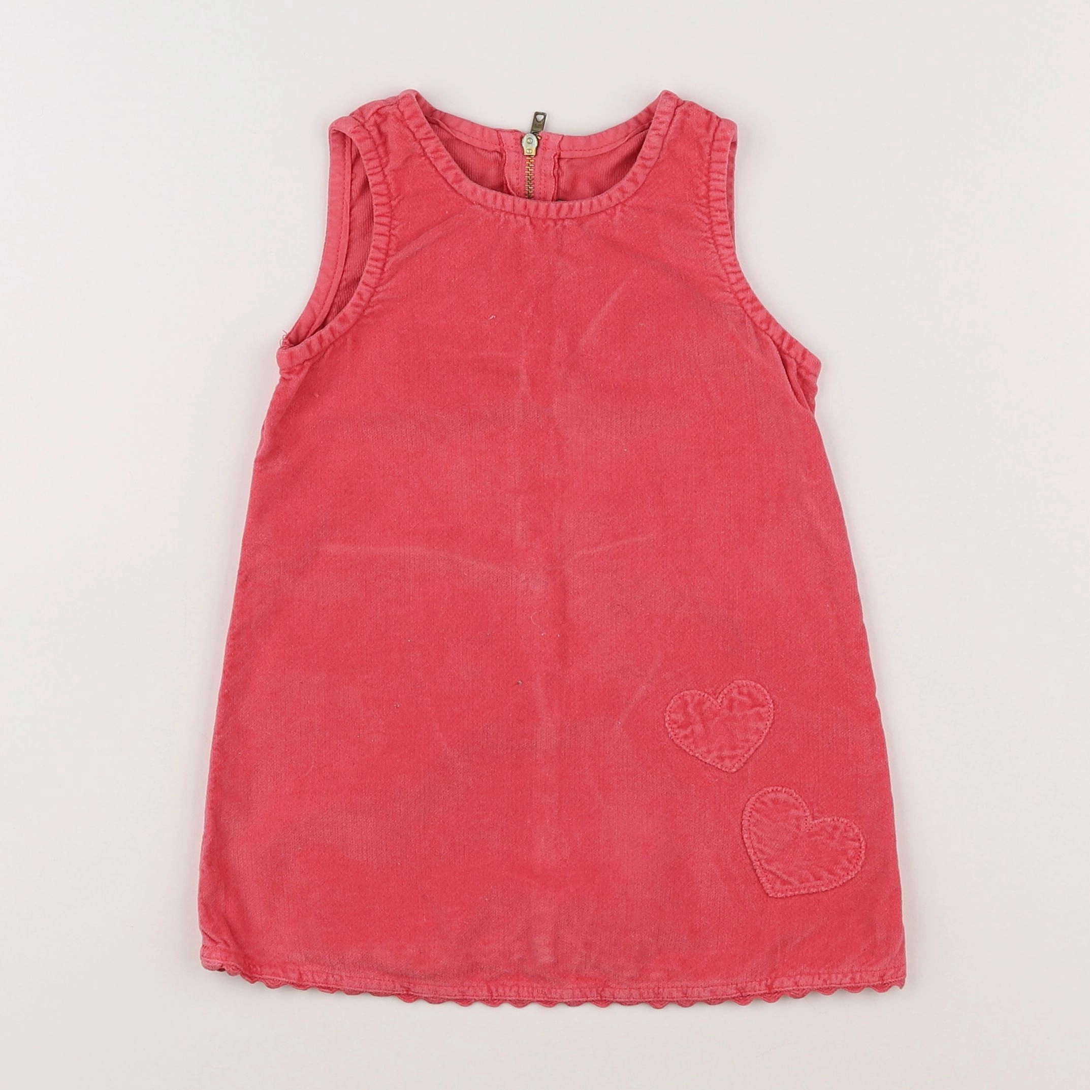 Benetton - robe rose - 12 mois