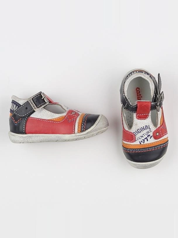 Catimini - sandales bleu,rouge - pointure 19