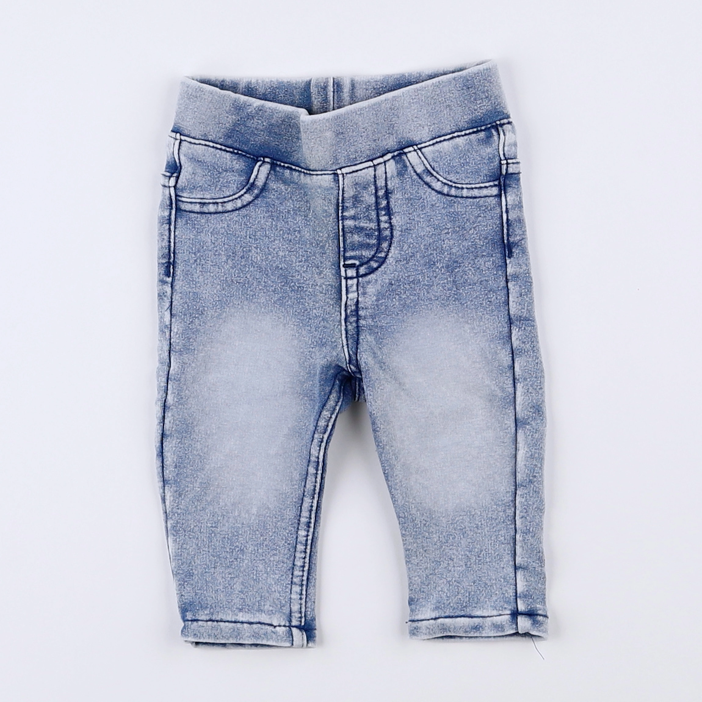 H&M - jegging bleu - 1/3 mois