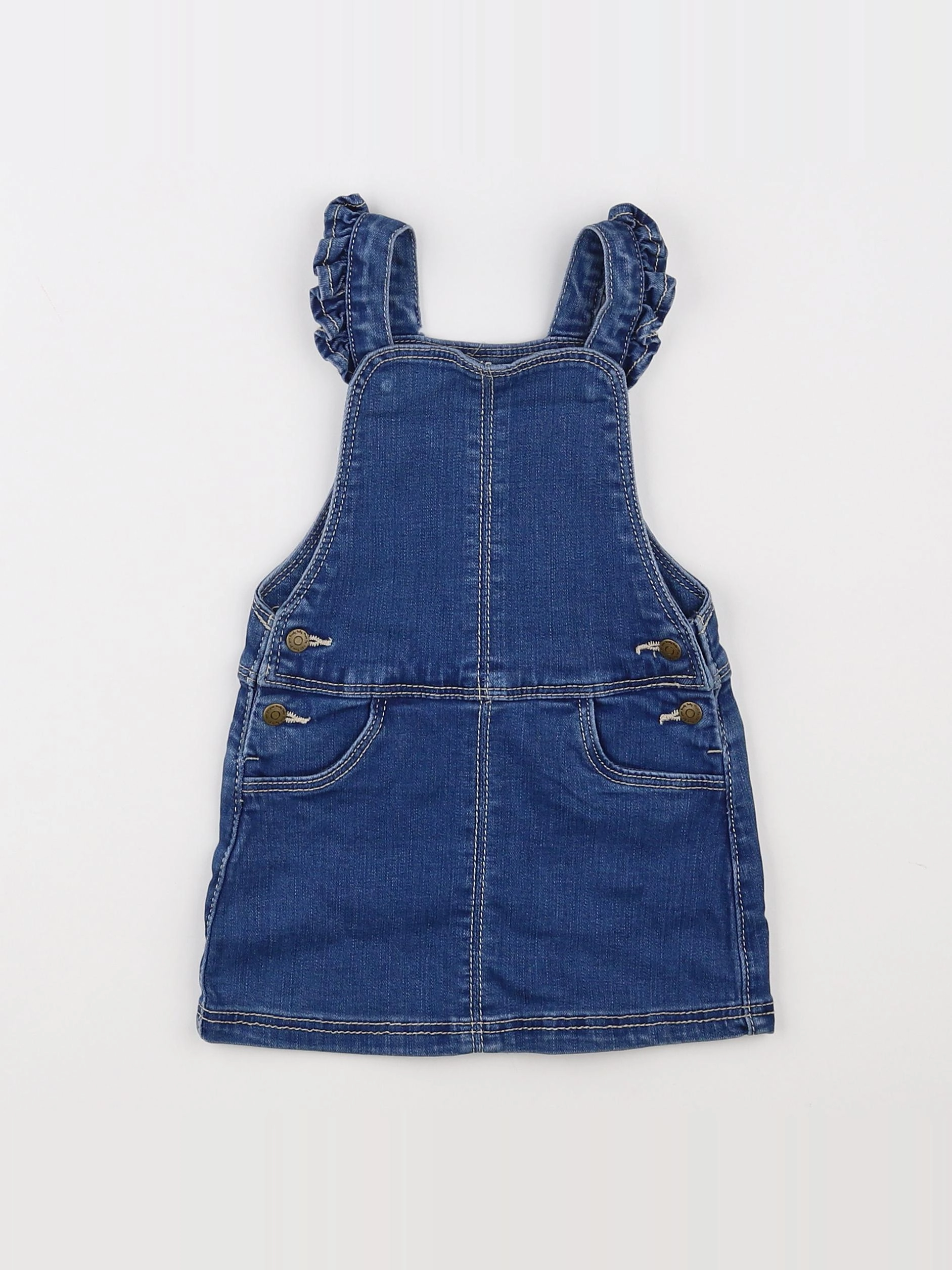 Tape à l'oeil - robe bleu - 12 mois