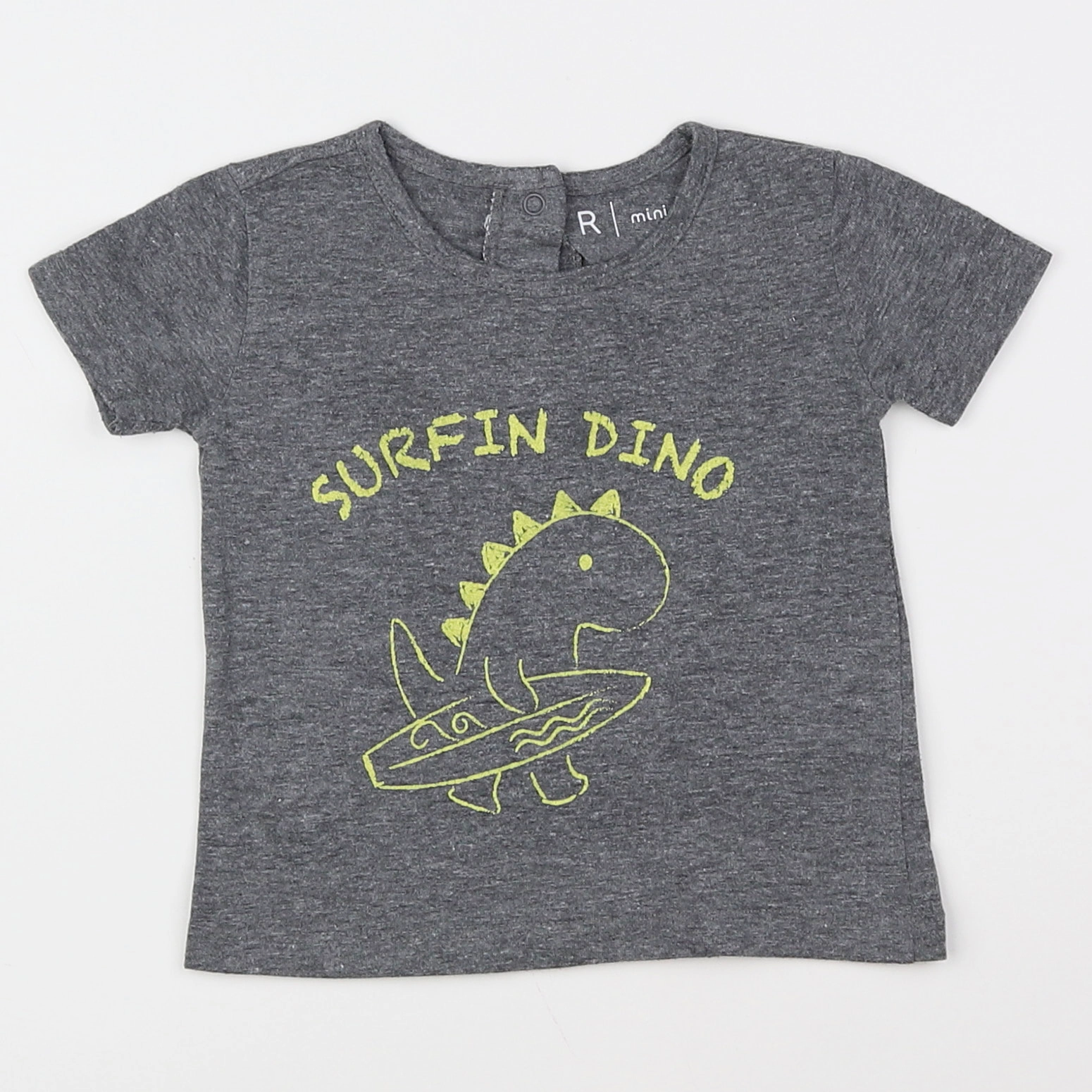 La Redoute - tee-shirt gris - 6 mois