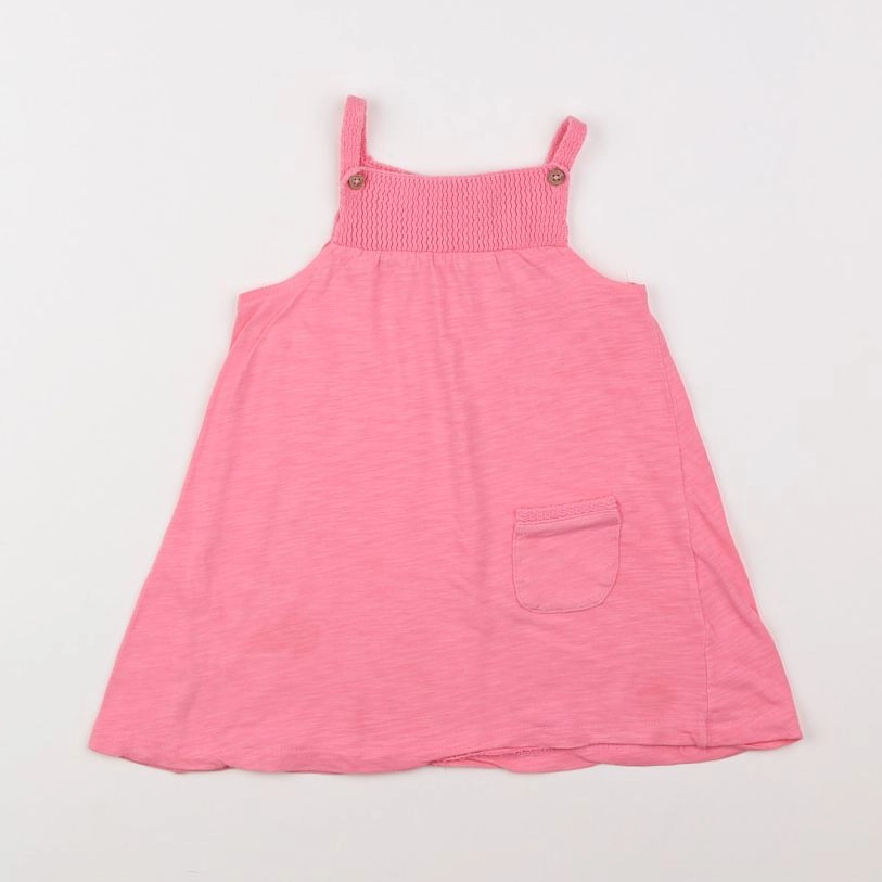 Zara - robe rose - 12/18 mois